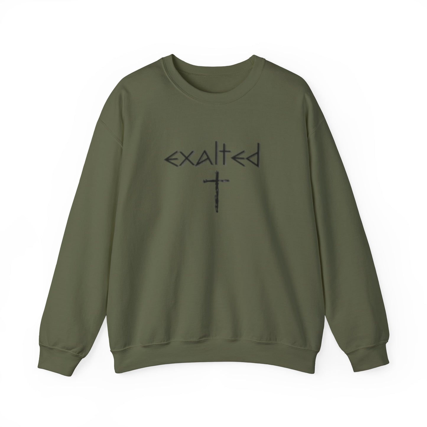 Exalted Cross Women's Crewneck Sweatshirt