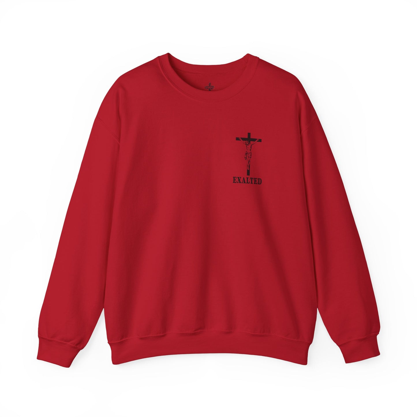 "Exalted In Jesus" Unisex Crewneck Sweatshirt