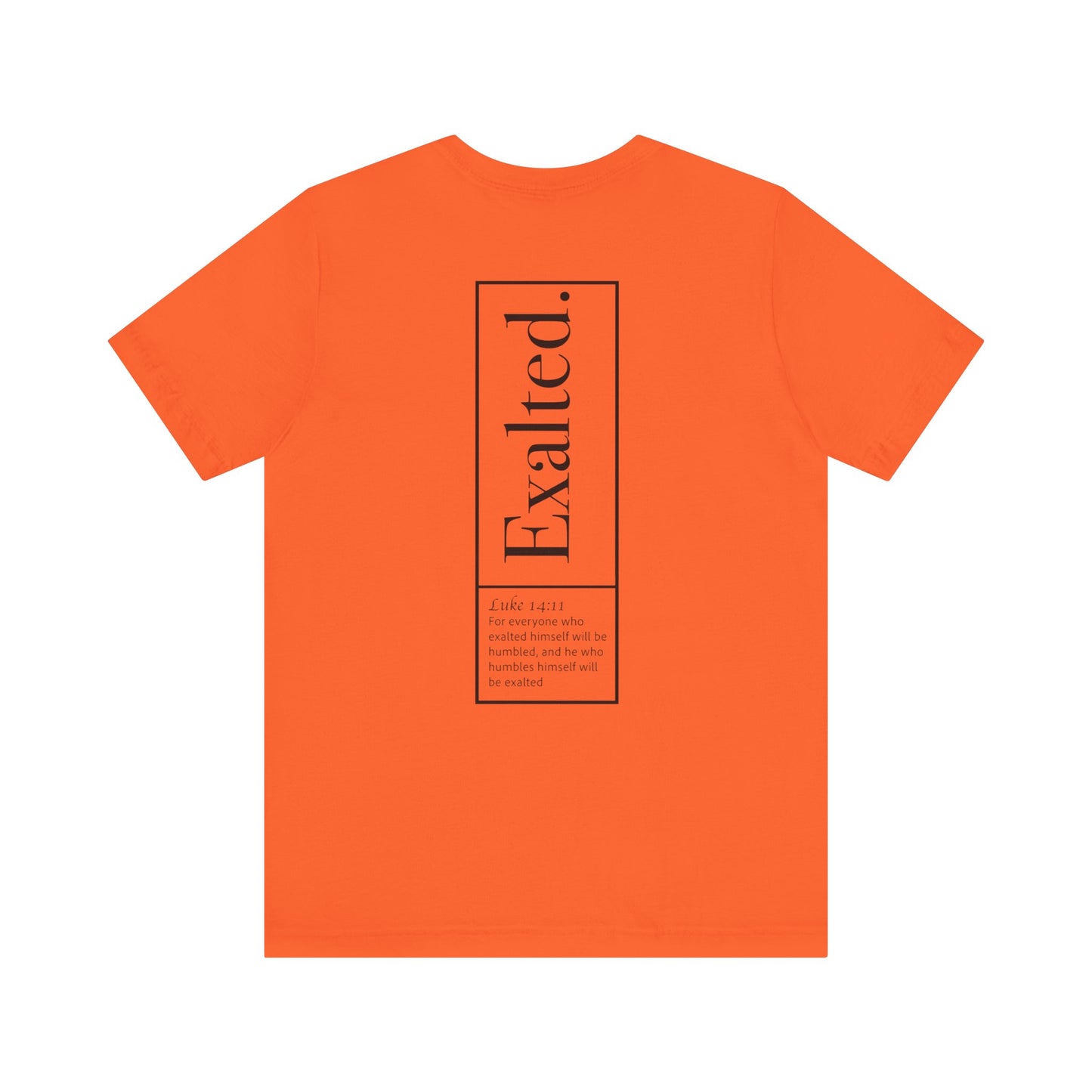 Exalted Unisex Colored Short Sleeve Tee