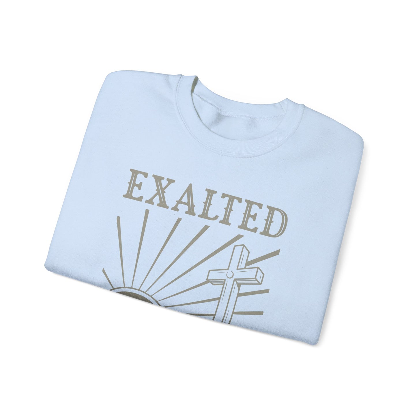 "Luke 14:11" Unisex Crewneck Sweatshirt
