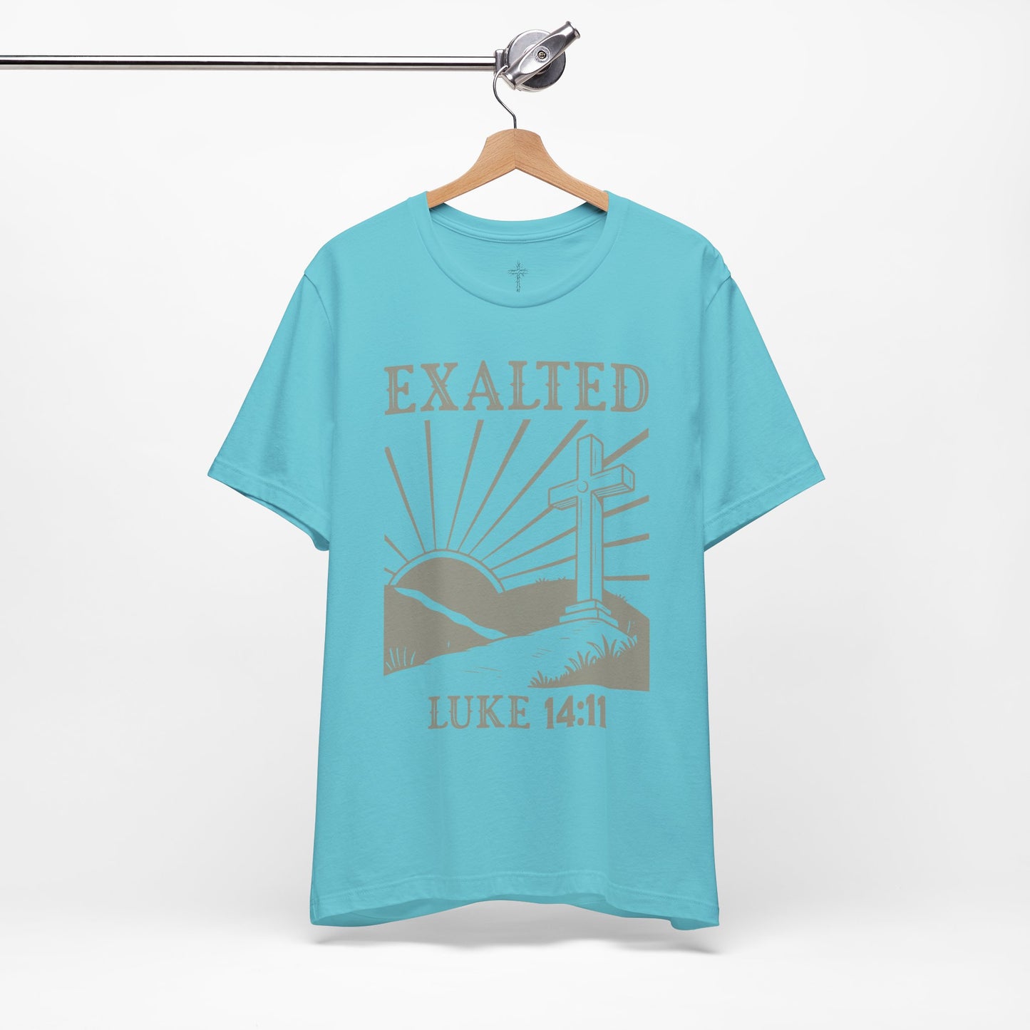 "Luke 14:11" Unisex Tee