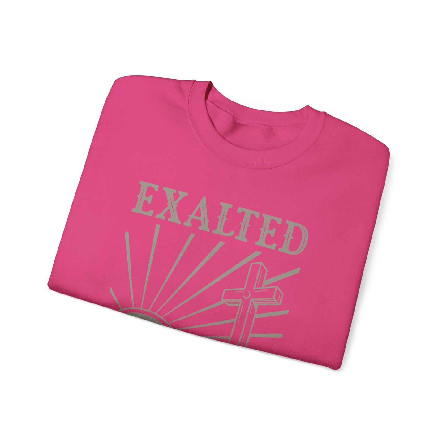 "Luke 14:11" Unisex Crewneck Sweatshirt