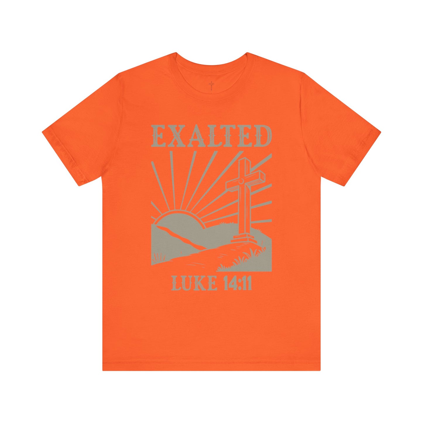 "Luke 14:11" Unisex Tee