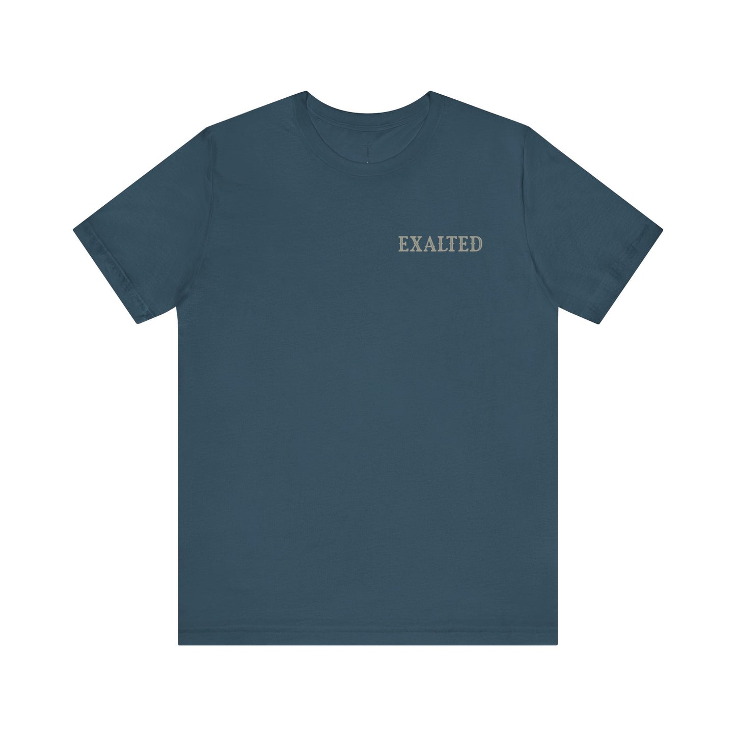 "Luke 14:11" Dual-Sided Unisex Tee