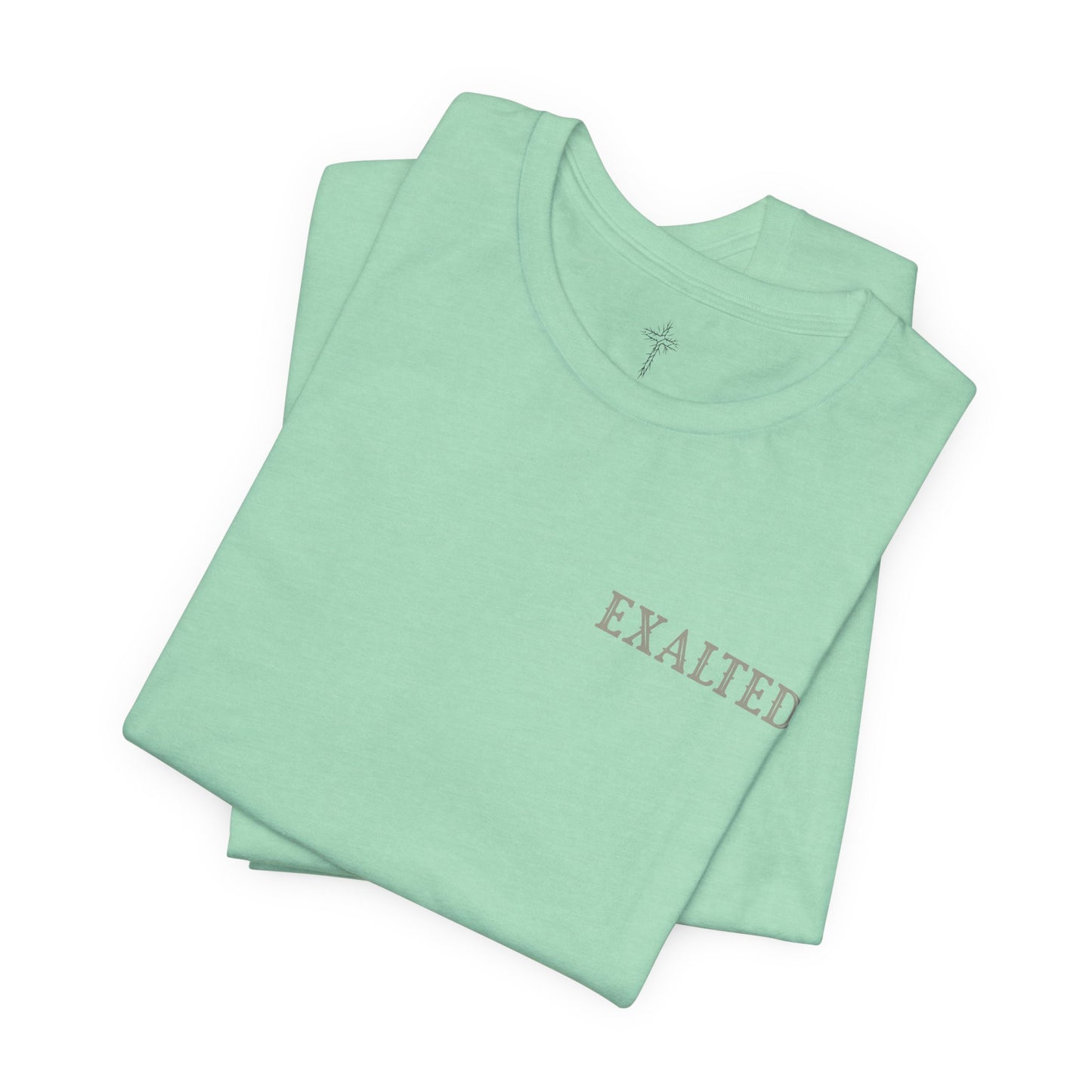 "Luke 14:11" Dual-Sided Unisex Tee