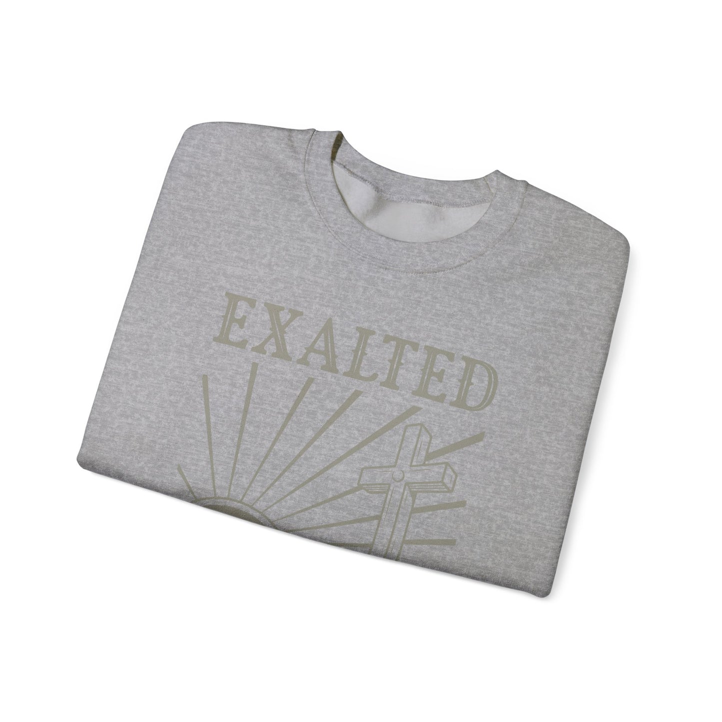 "Luke 14:11" Unisex Crewneck Sweatshirt