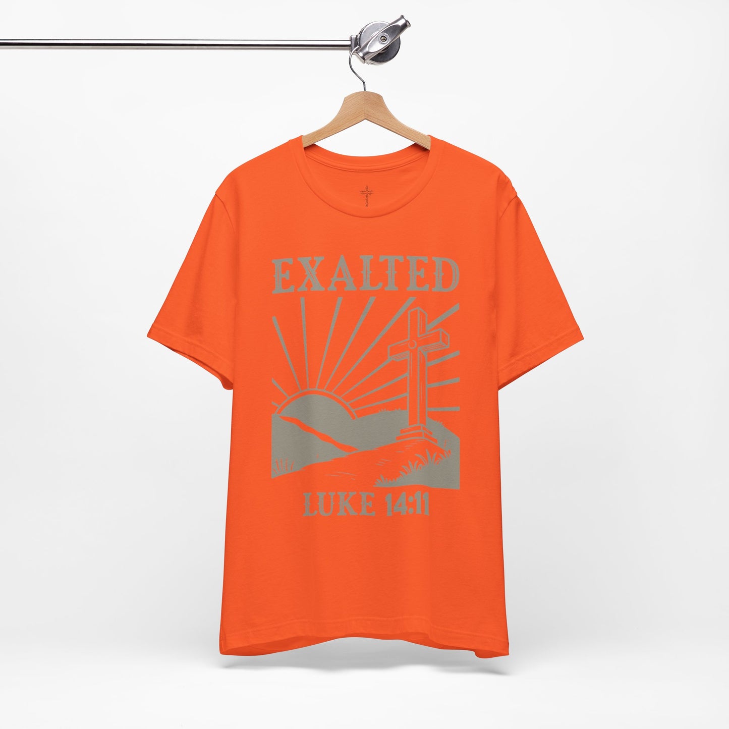 "Luke 14:11" Unisex Tee