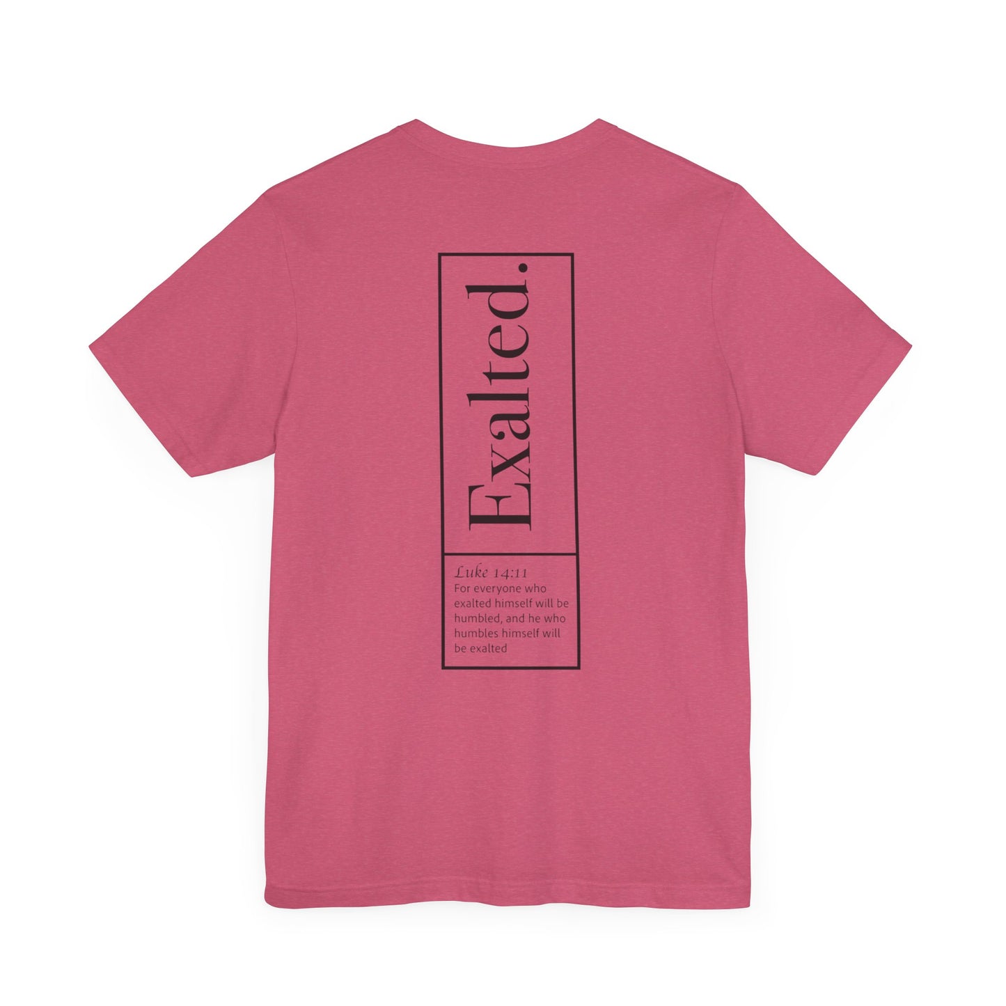 Exalted Unisex Colored Short Sleeve Tee