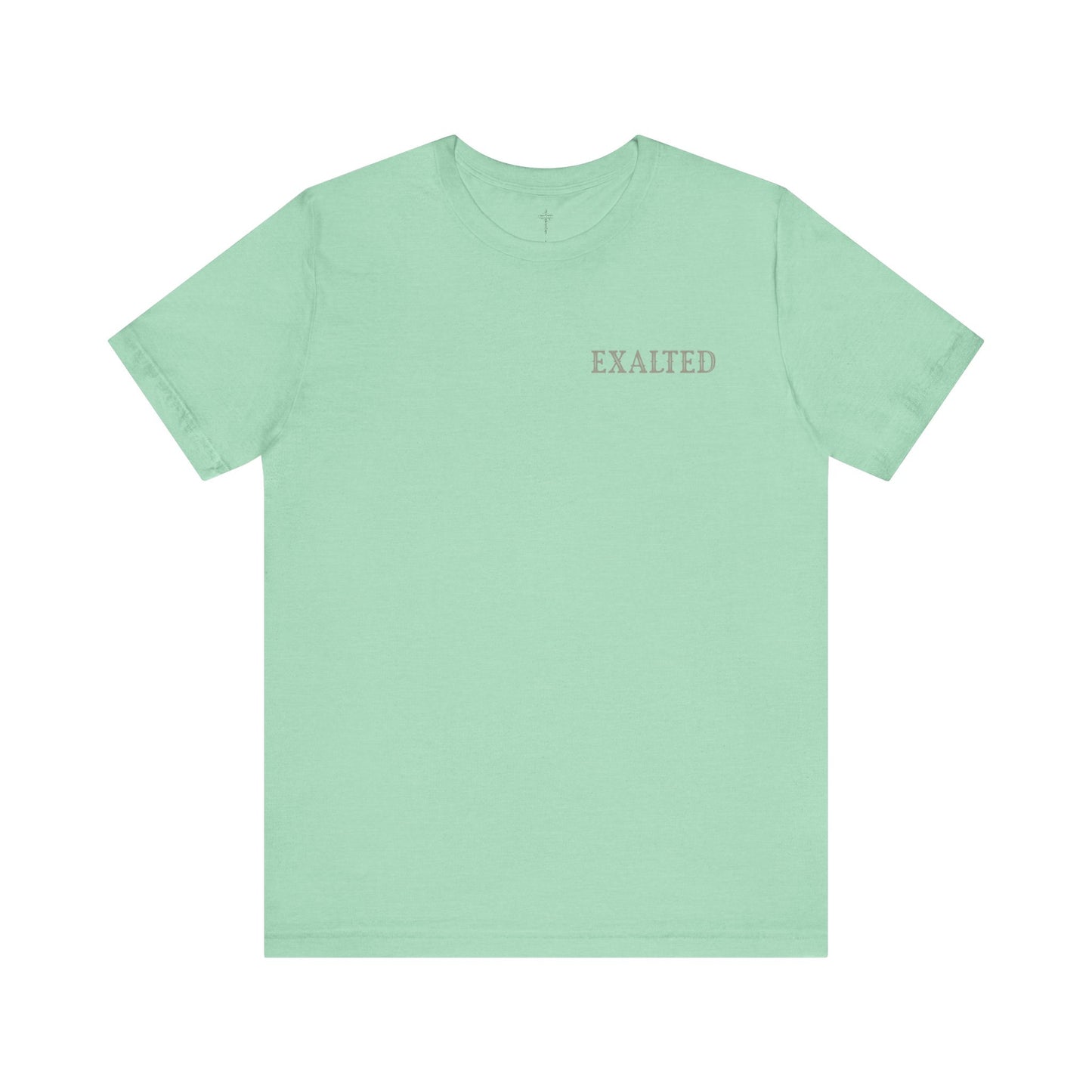 "Luke 14:11" Dual-Sided Unisex Tee