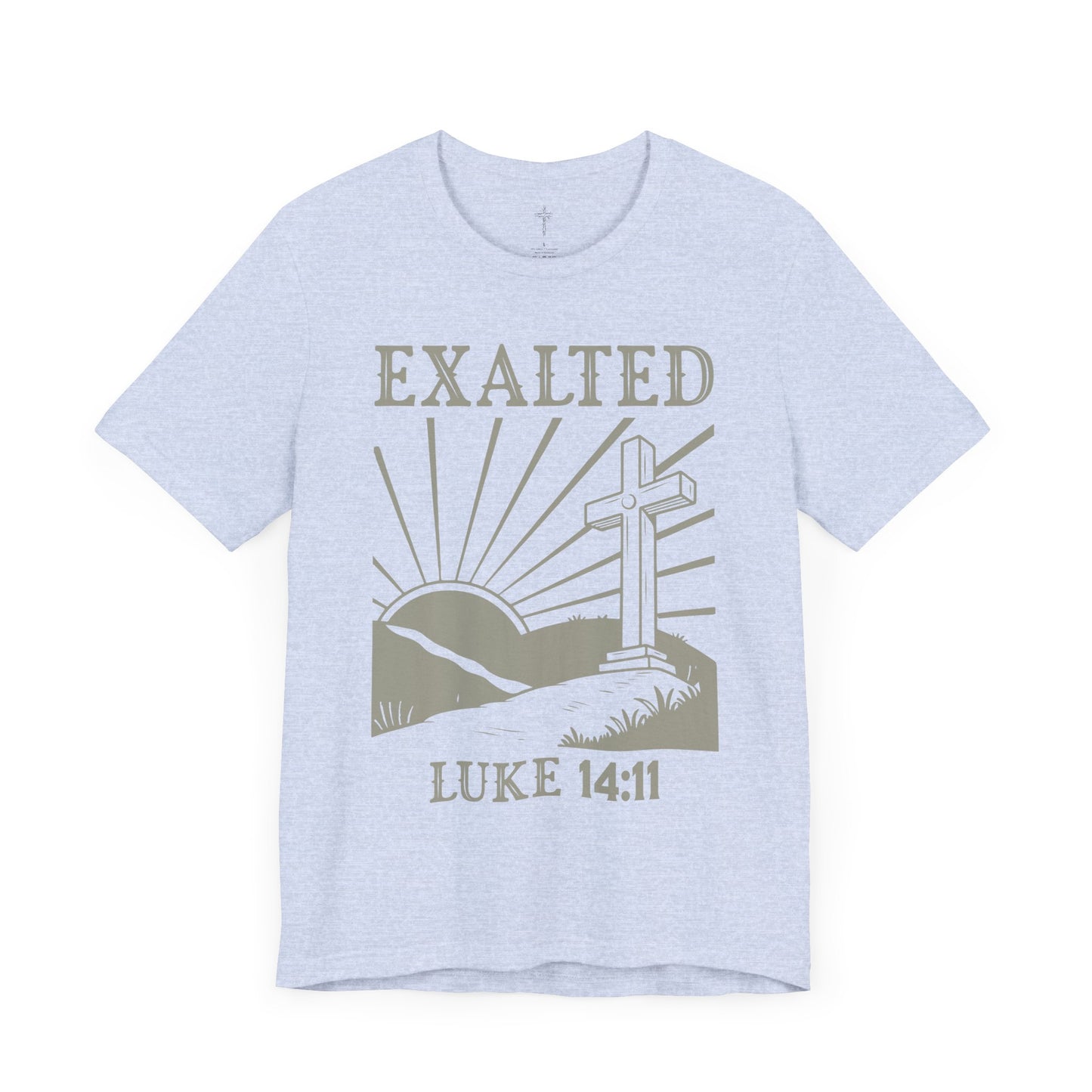"Luke 14:11" Unisex Tee