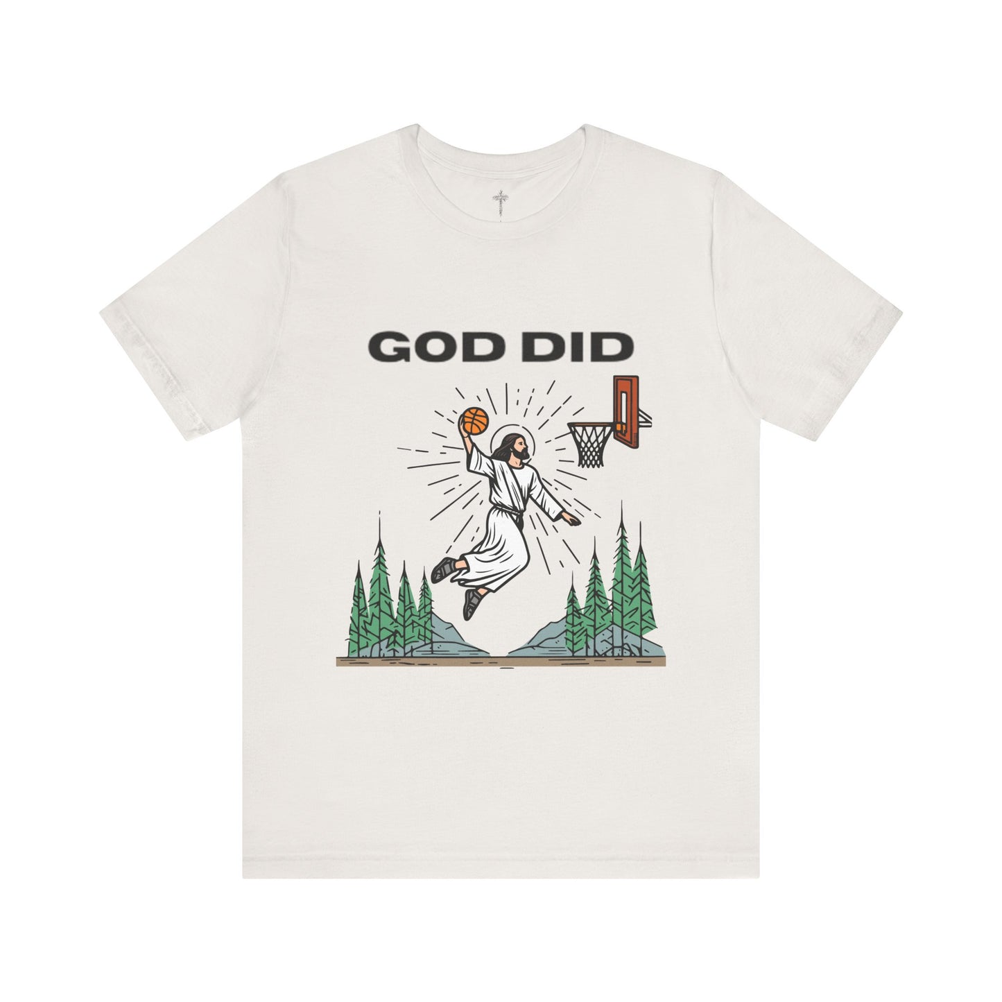 "God Did" Funny Basketball Tee