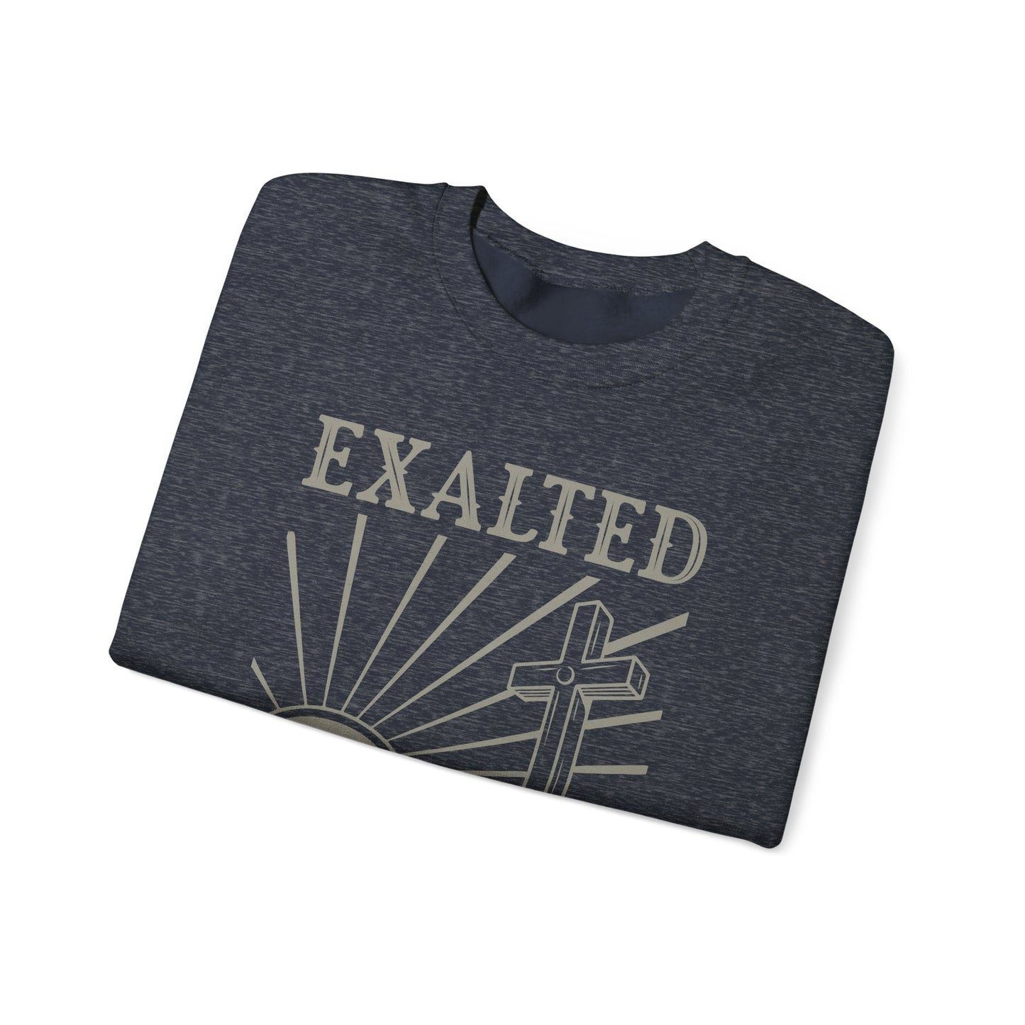 "Luke 14:11" Unisex Crewneck Sweatshirt