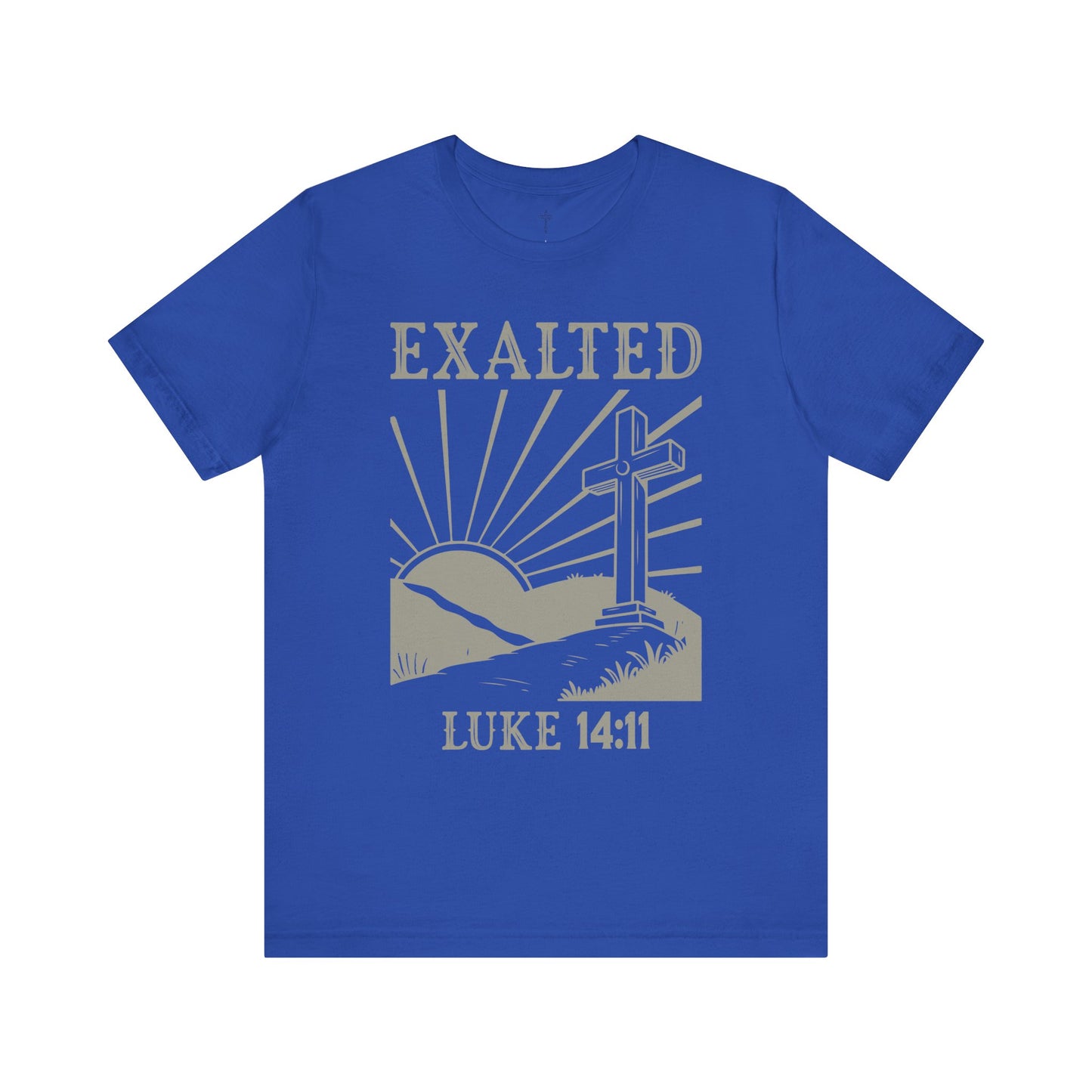 "Luke 14:11" Unisex Tee