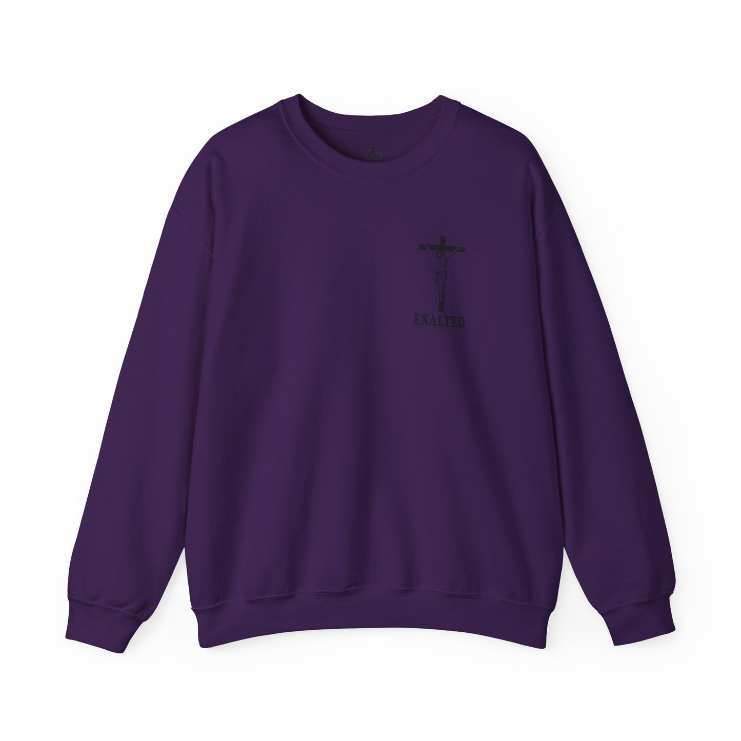 "Exalted In Jesus" Unisex Crewneck Sweatshirt