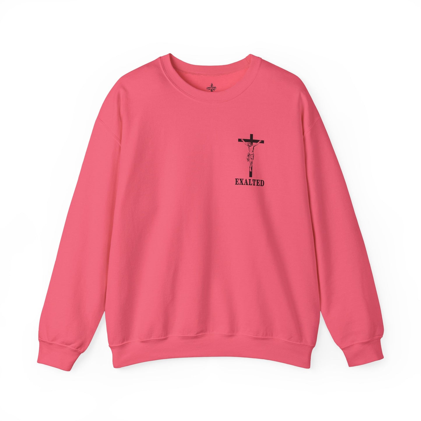 "Exalted In Jesus" Unisex Crewneck Sweatshirt