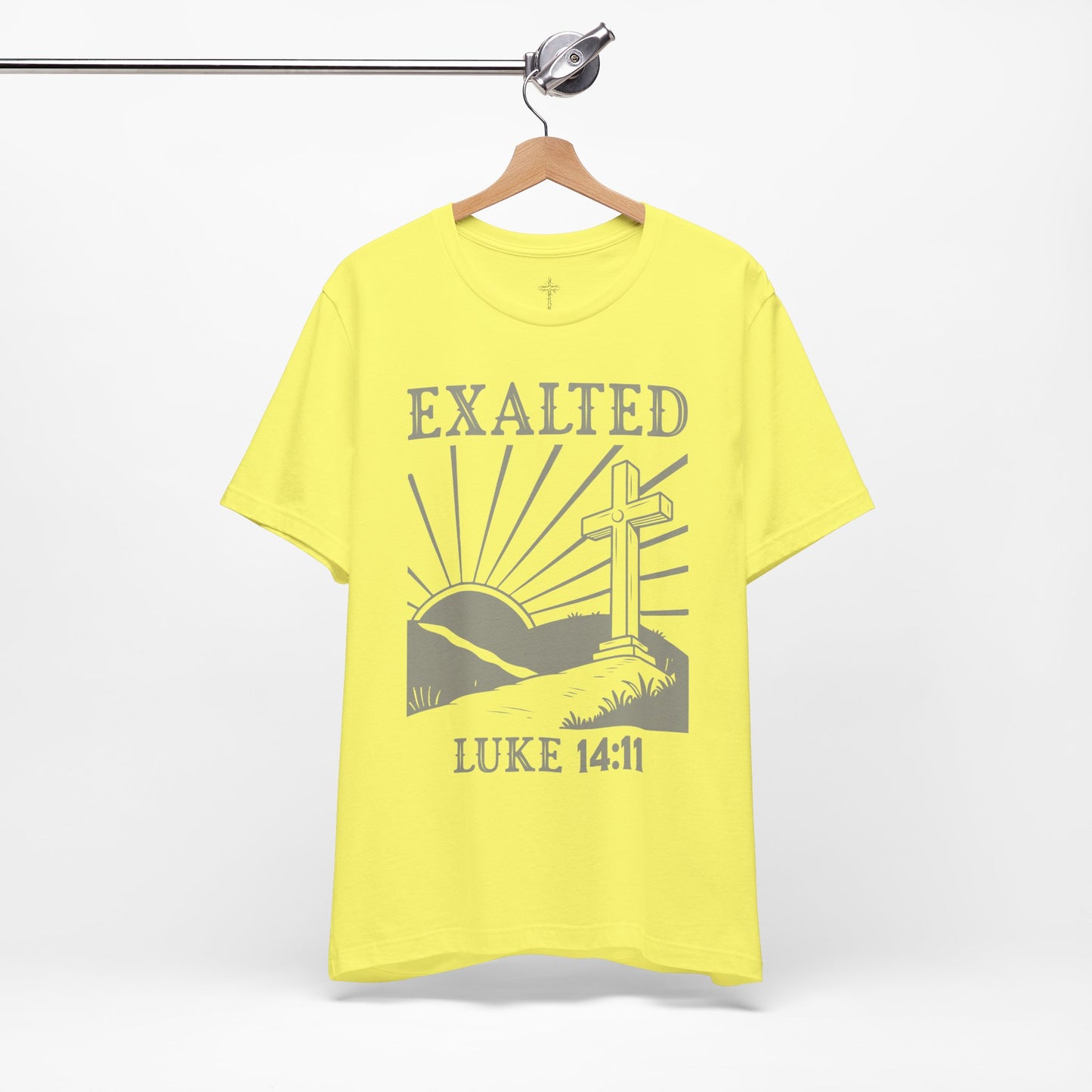 "Luke 14:11" Unisex Tee