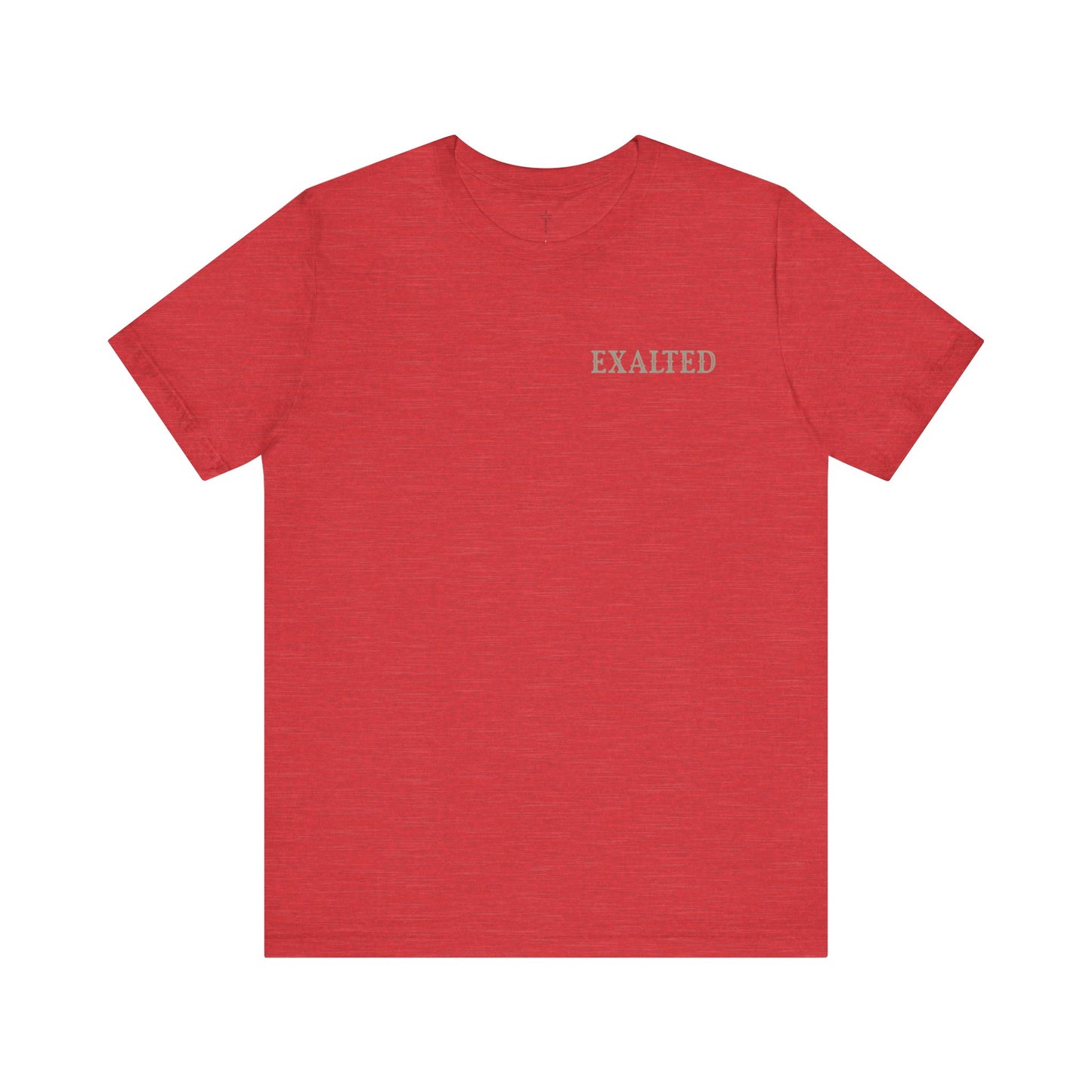 "Luke 14:11" Dual-Sided Unisex Tee