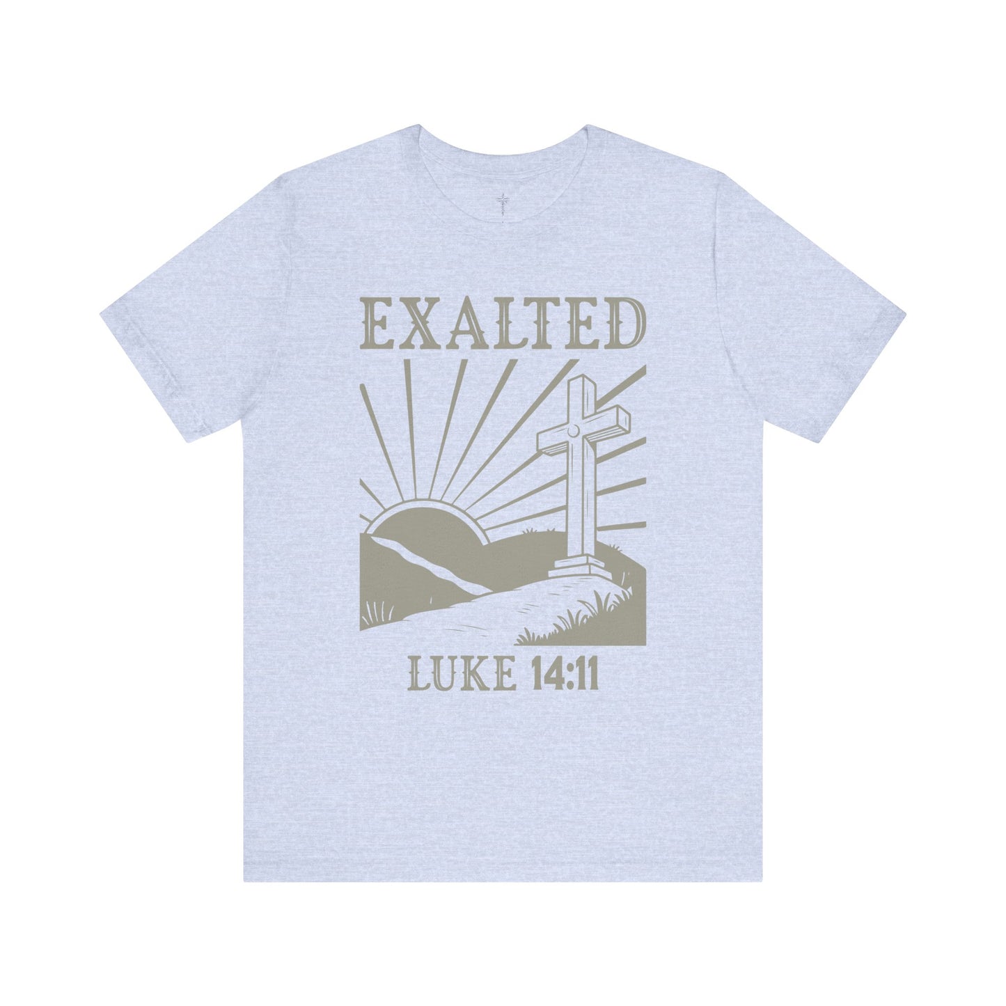 "Luke 14:11" Unisex Tee