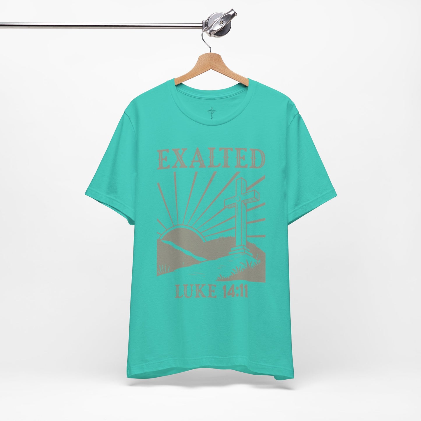 "Luke 14:11" Unisex Tee