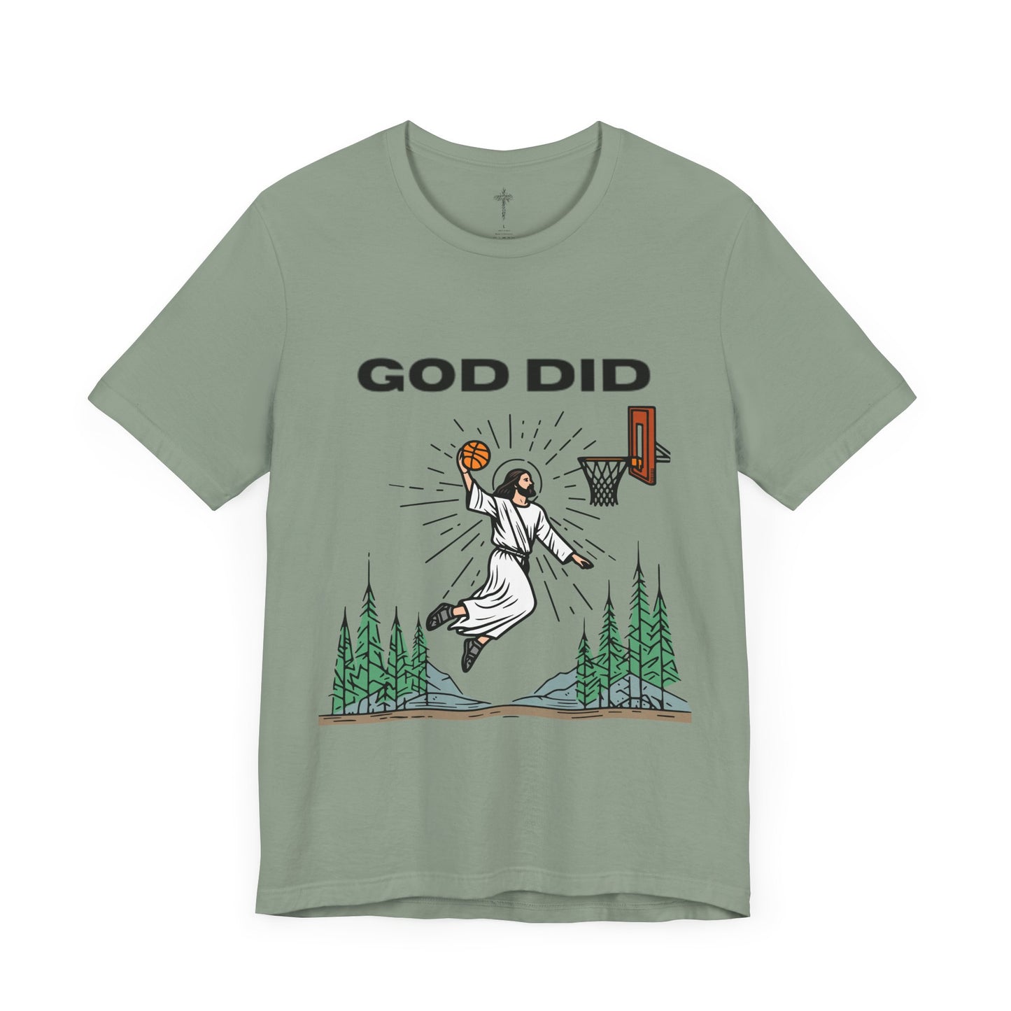 "God Did" Funny Basketball Tee