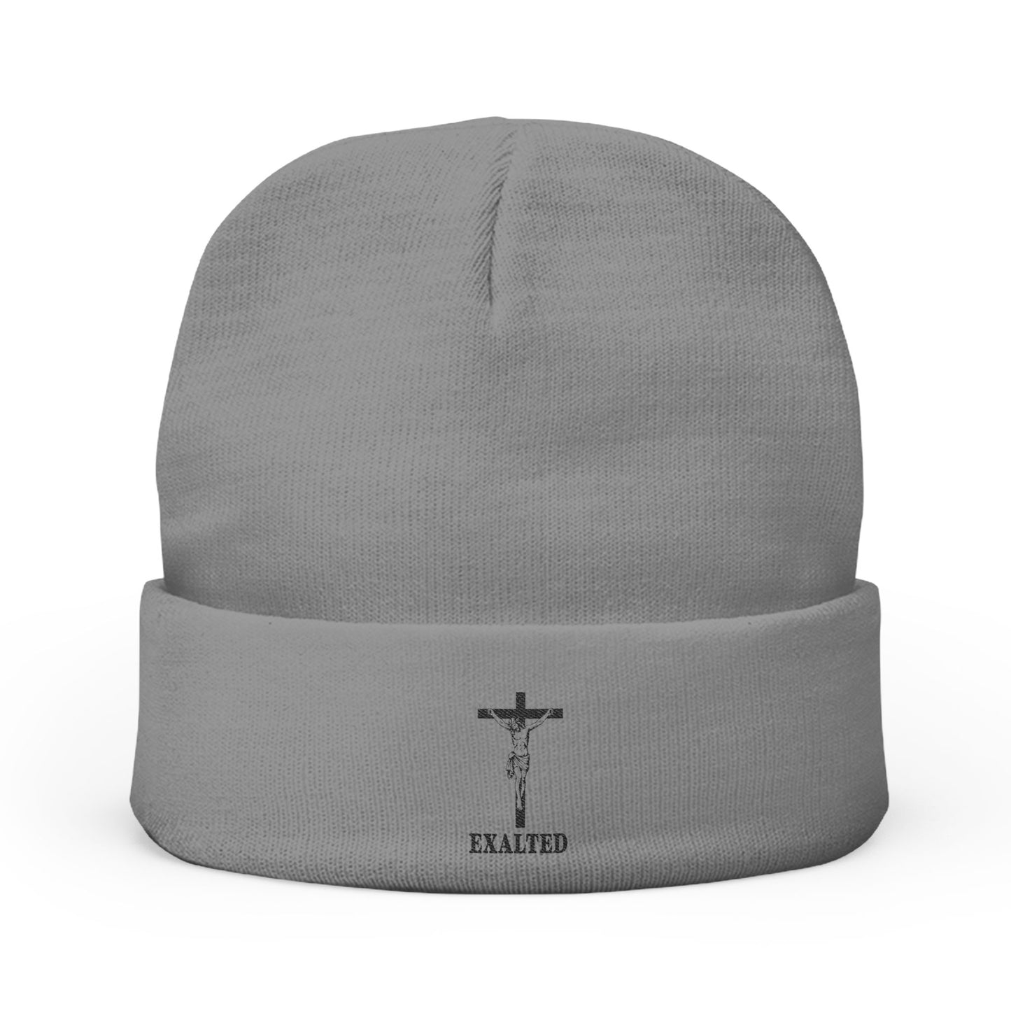 Exalted Jesus on Cross Beanie
