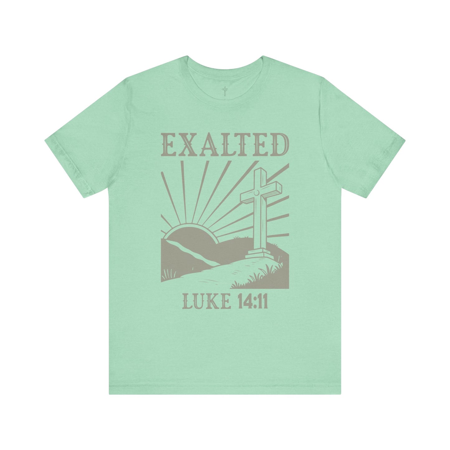"Luke 14:11" Unisex Tee