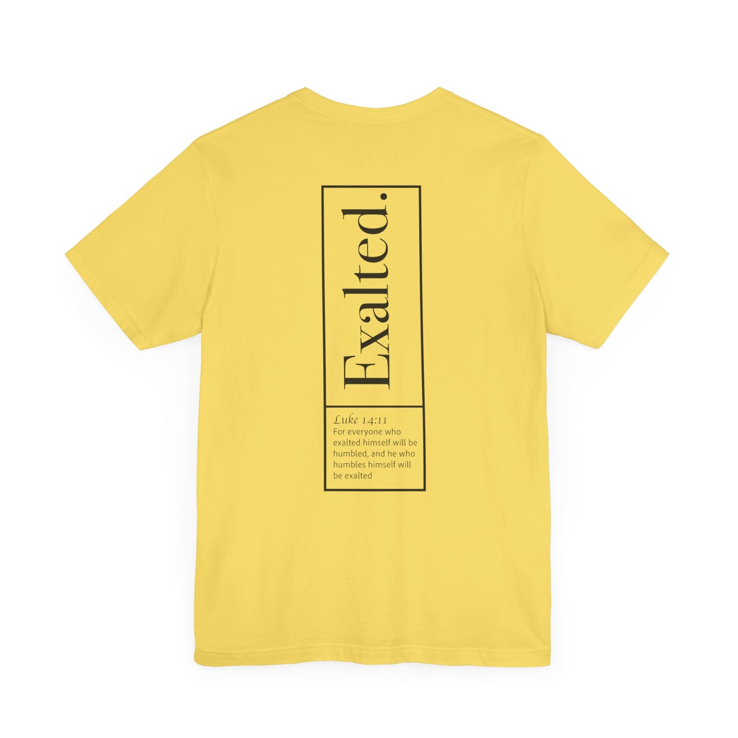 Exalted Unisex Colored Short Sleeve Tee