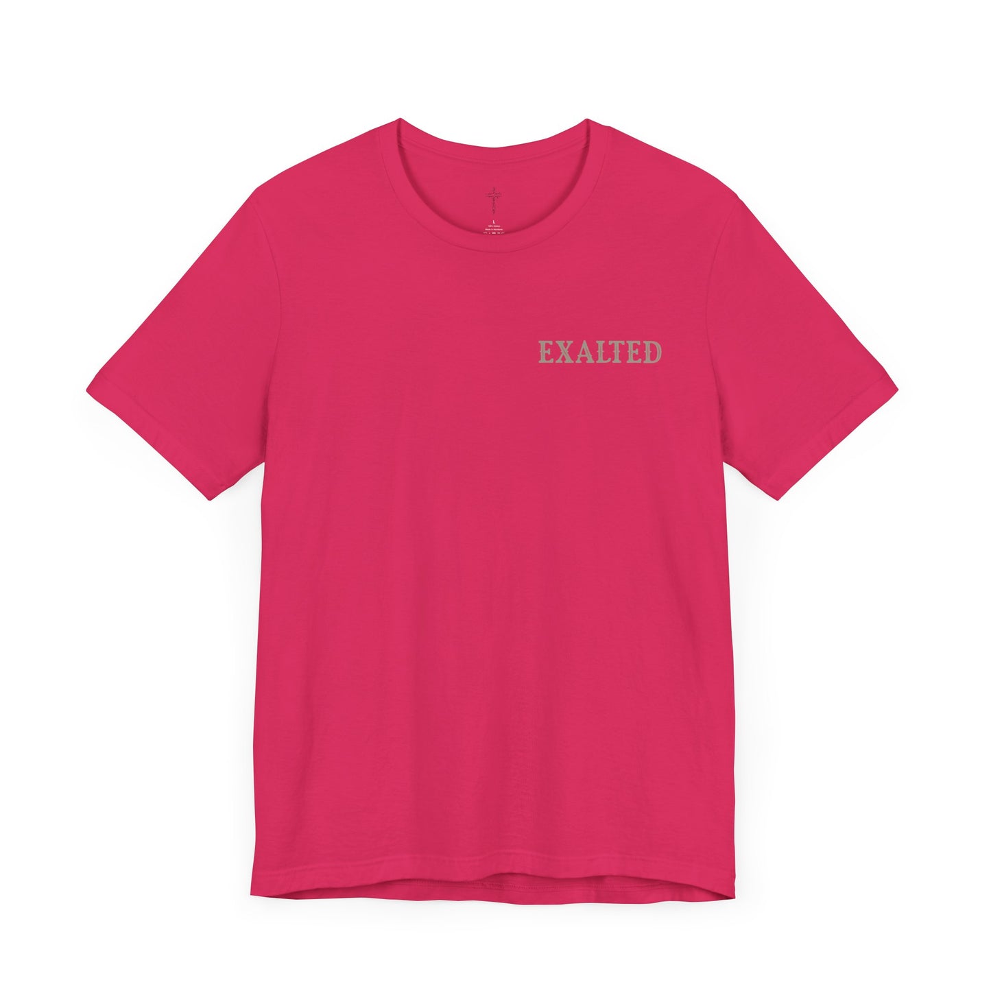 "Luke 14:11" Dual-Sided Unisex Tee