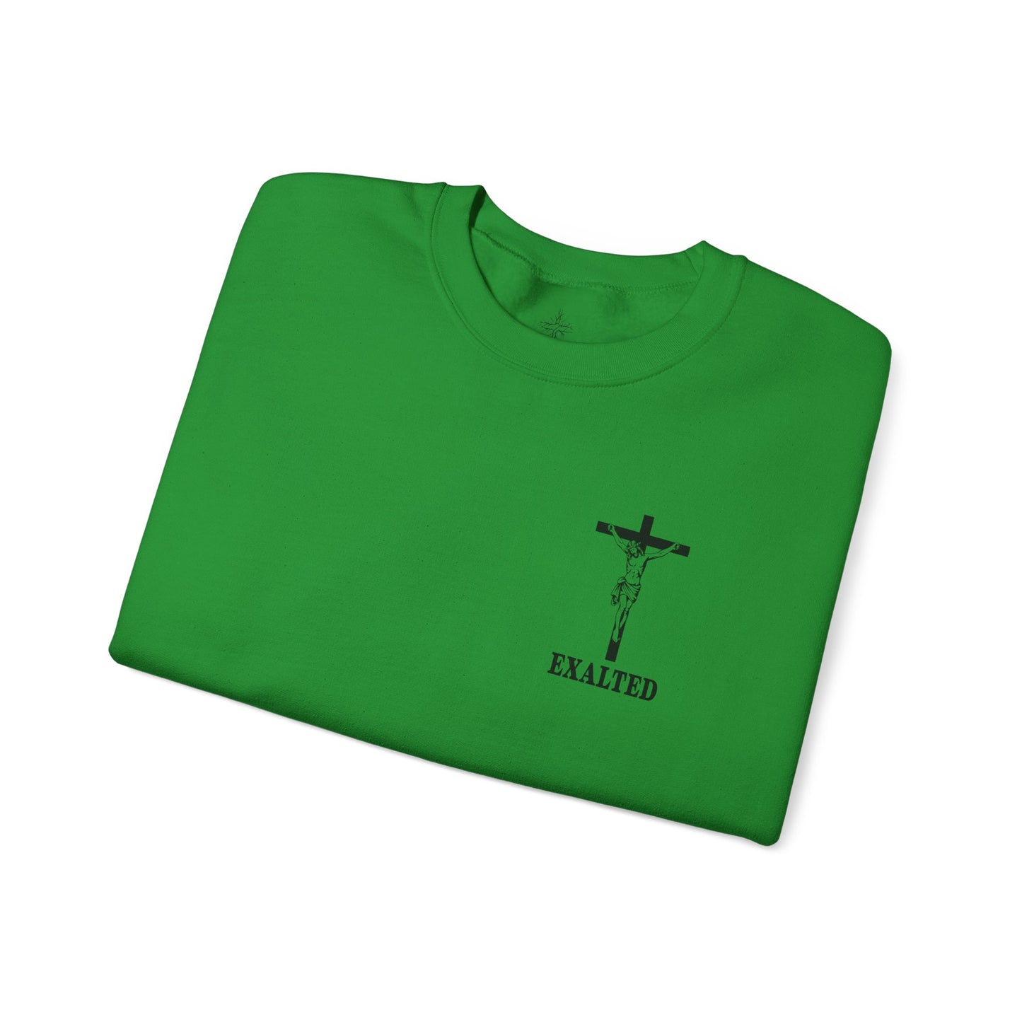 "Exalted In Jesus" Unisex Crewneck Sweatshirt