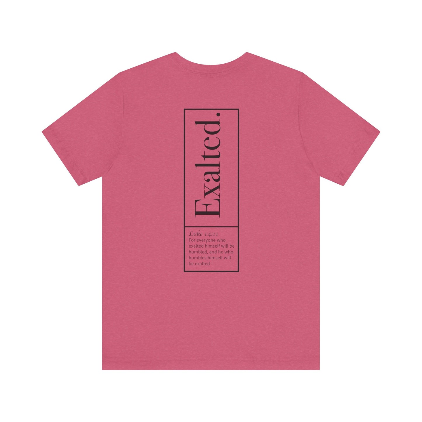 Exalted Unisex Colored Short Sleeve Tee