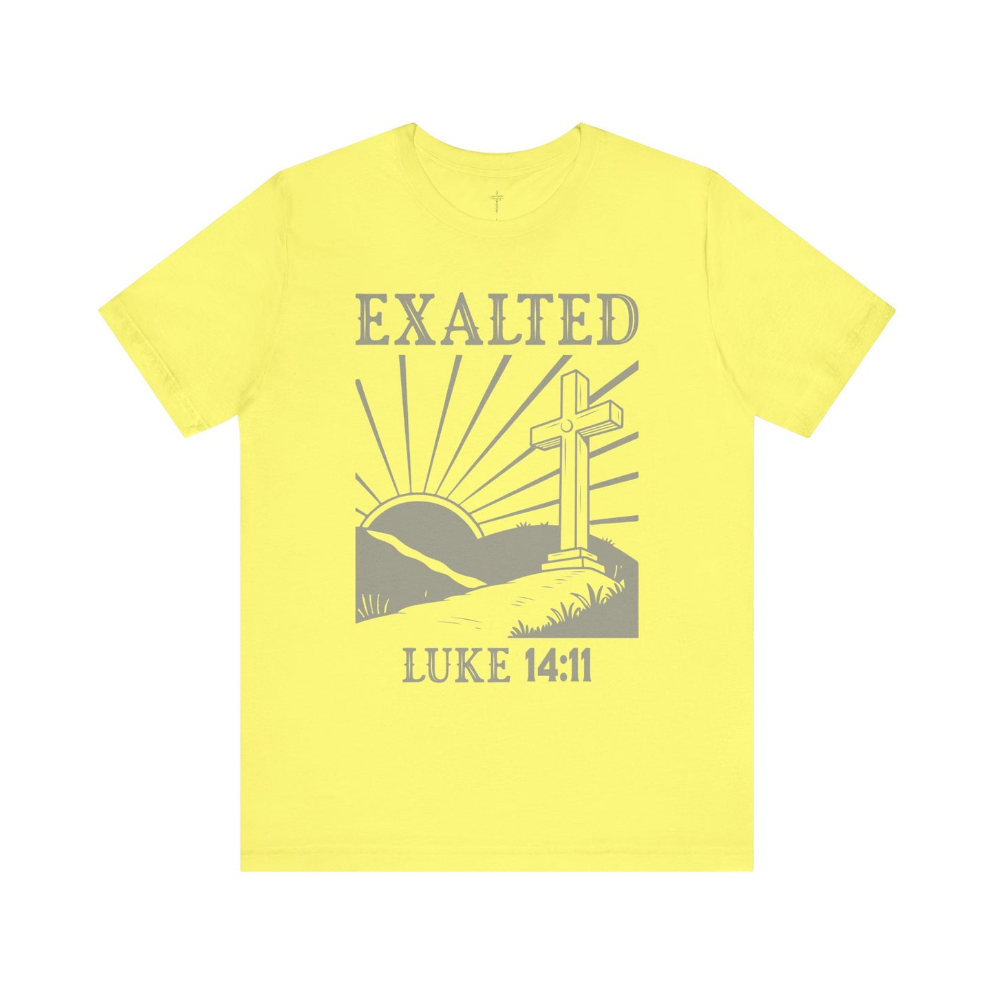 "Luke 14:11" Unisex Tee