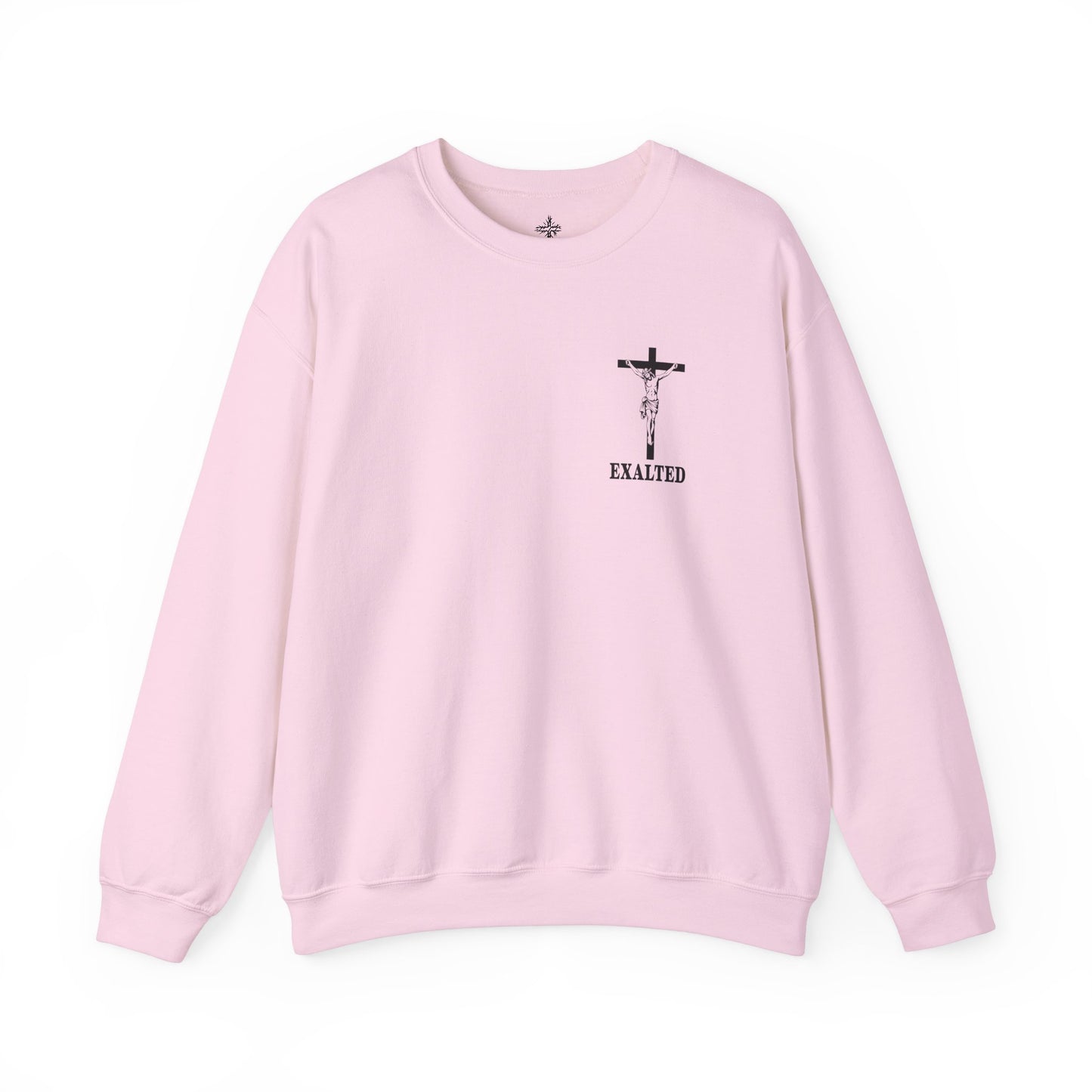 "Exalted In Jesus" Unisex Crewneck Sweatshirt