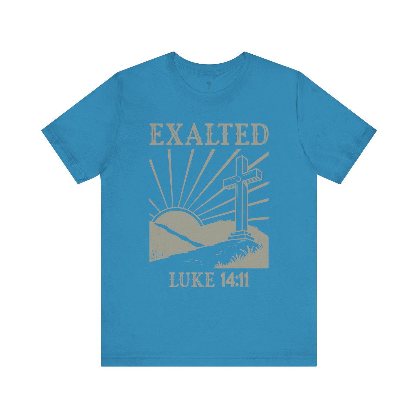 "Luke 14:11" Unisex Tee
