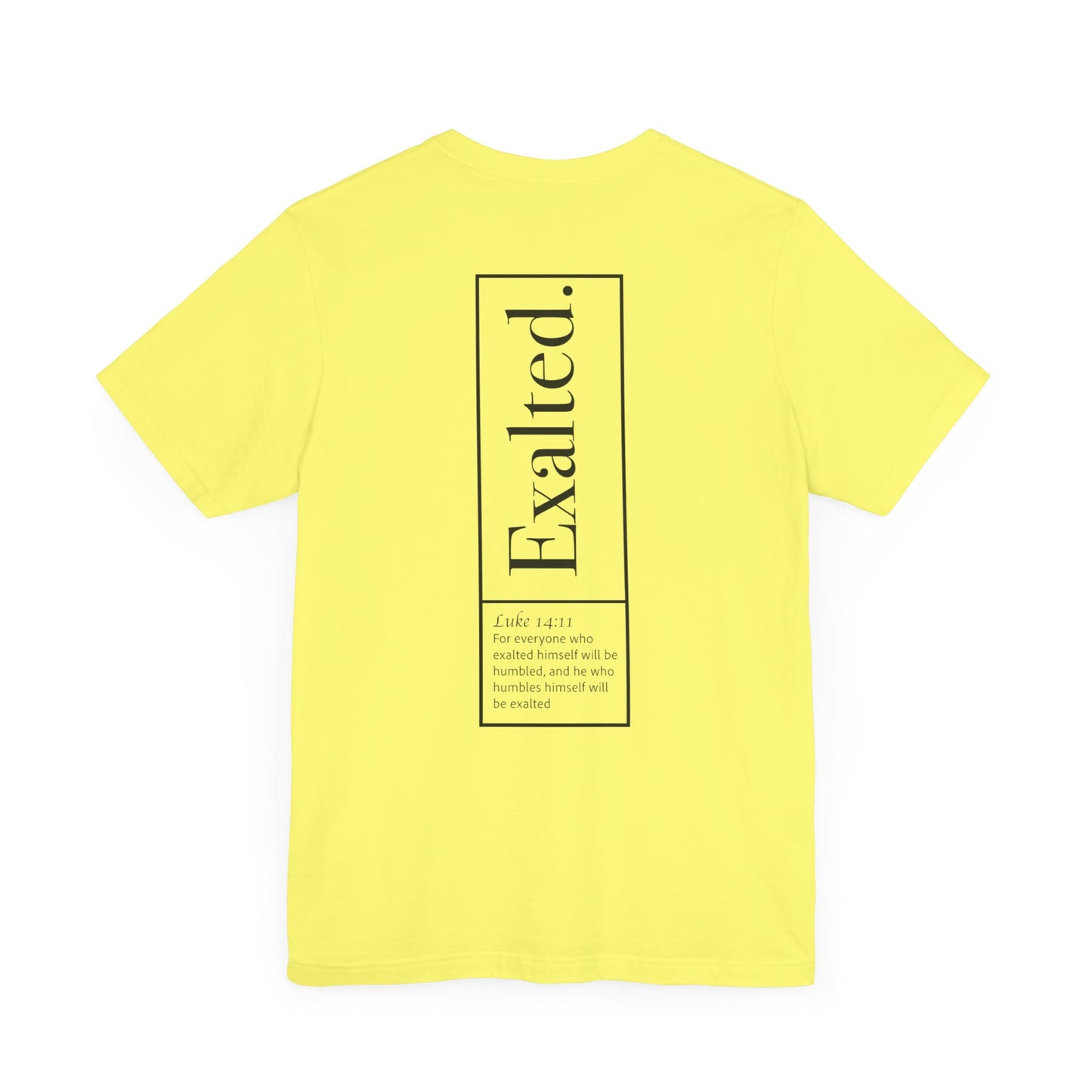 Exalted Unisex Colored Short Sleeve Tee