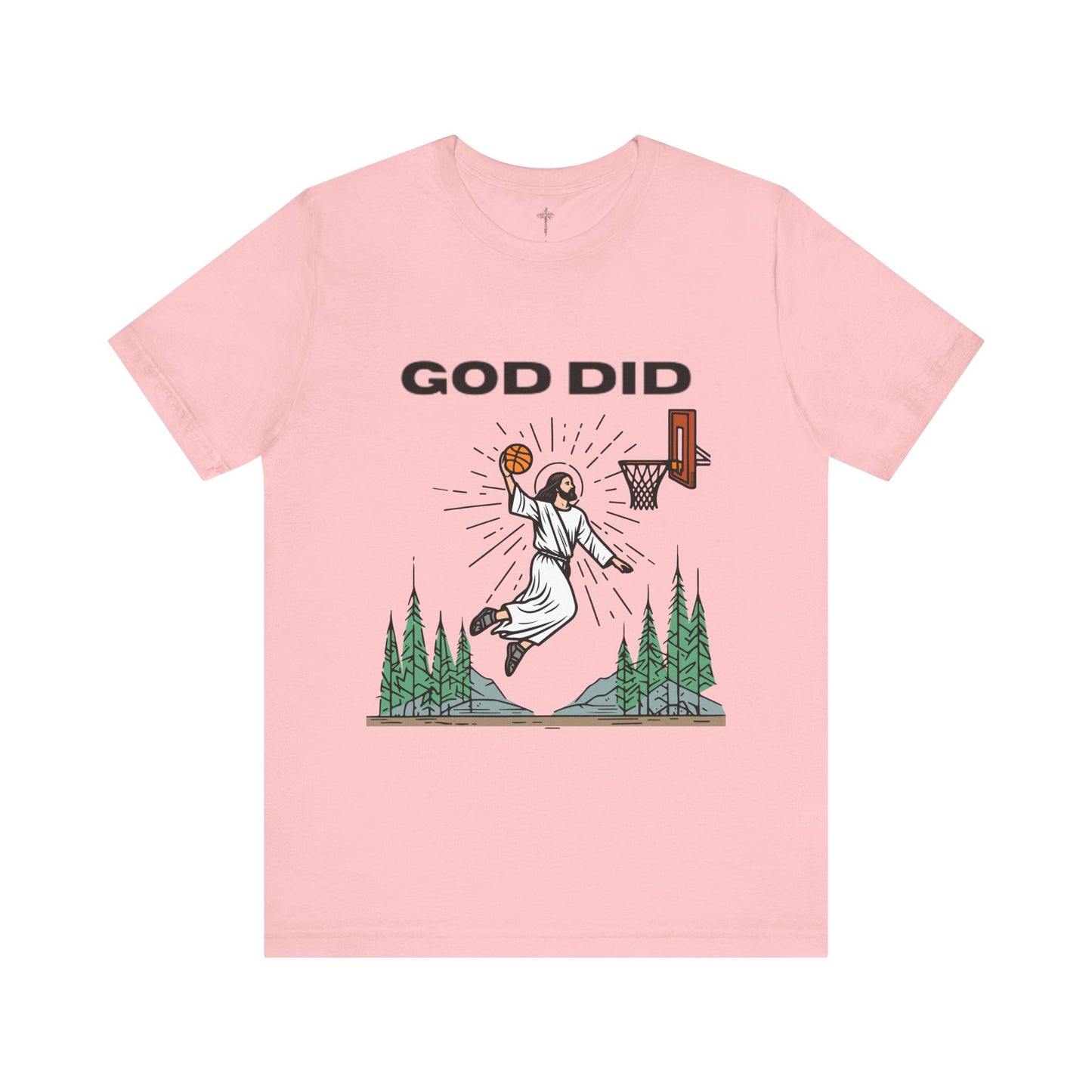 "God Did" Funny Basketball Tee