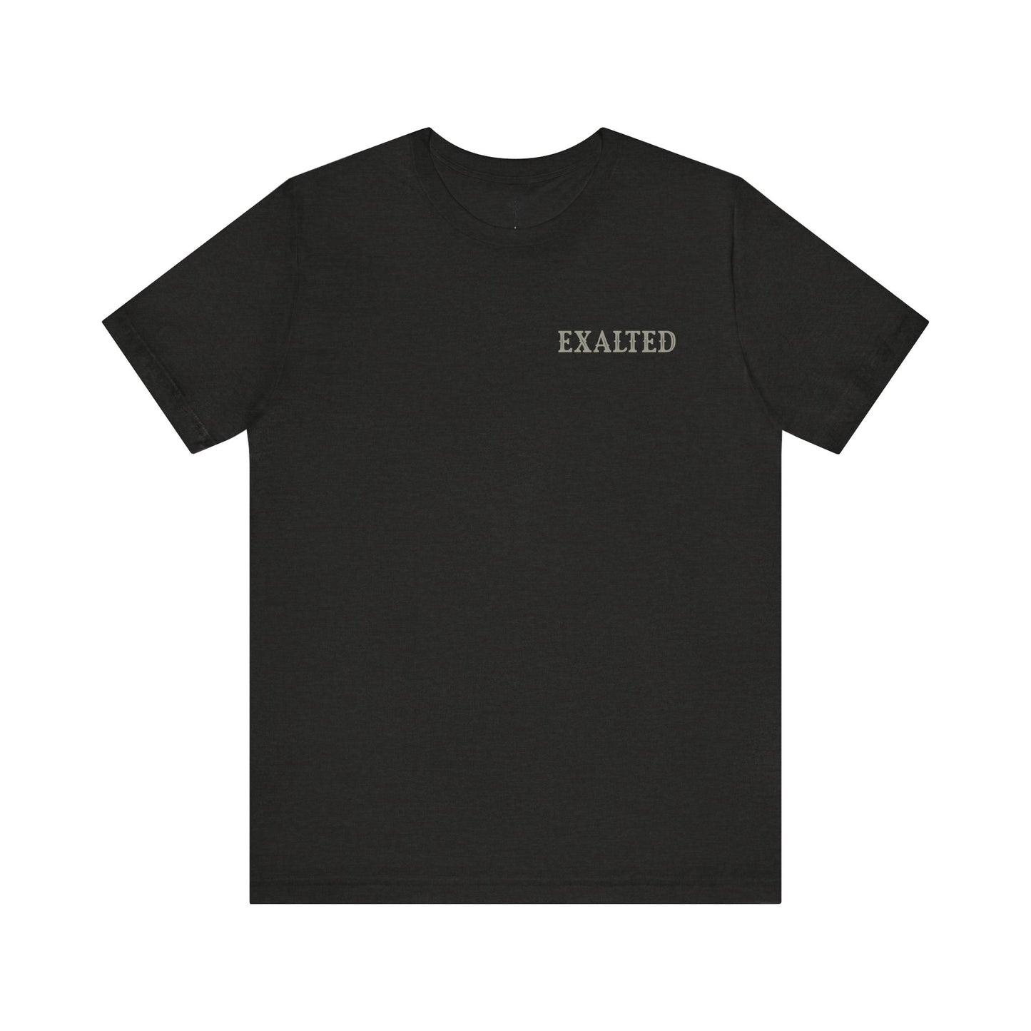 "Luke 14:11" Dual-Sided Unisex Tee