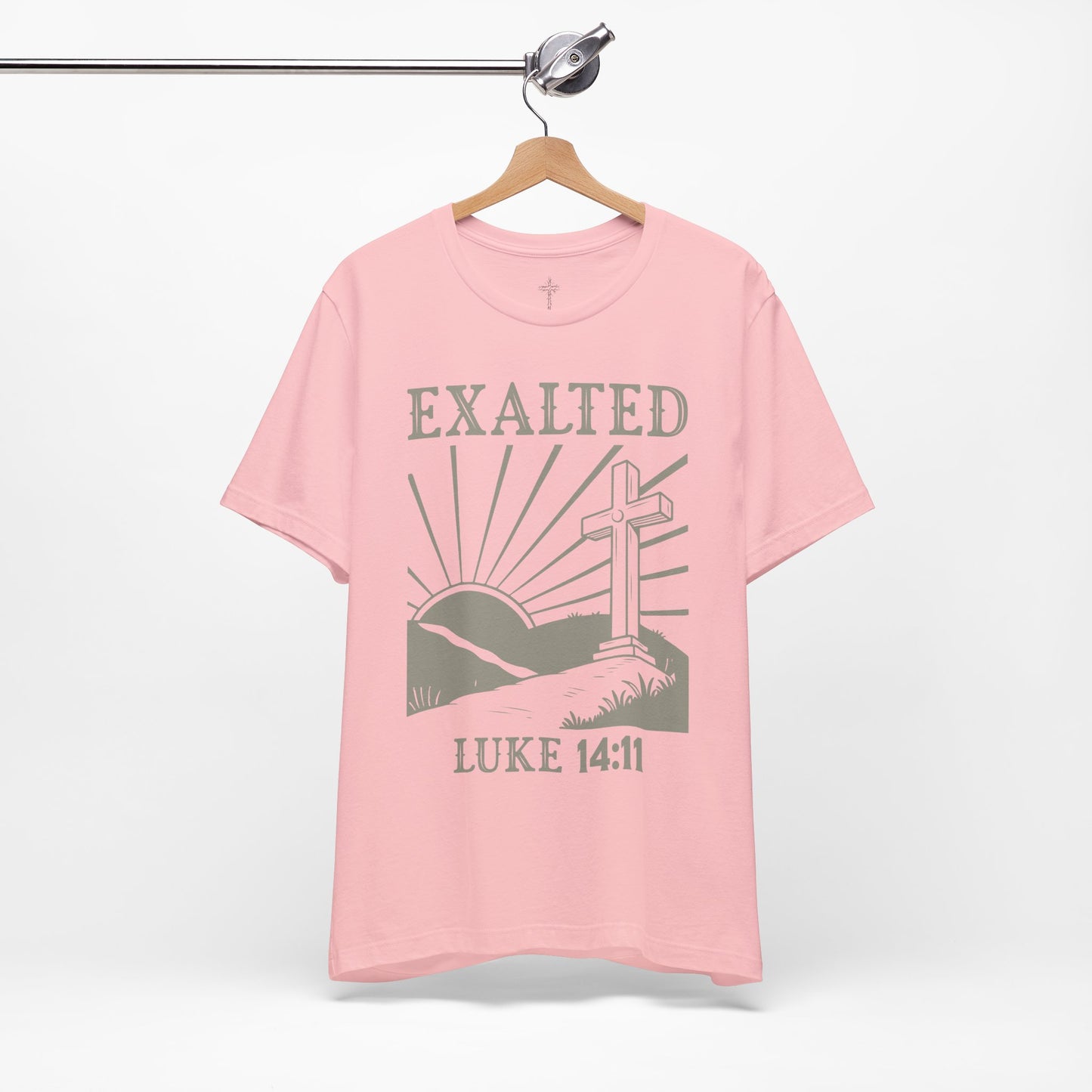 "Luke 14:11" Unisex Tee