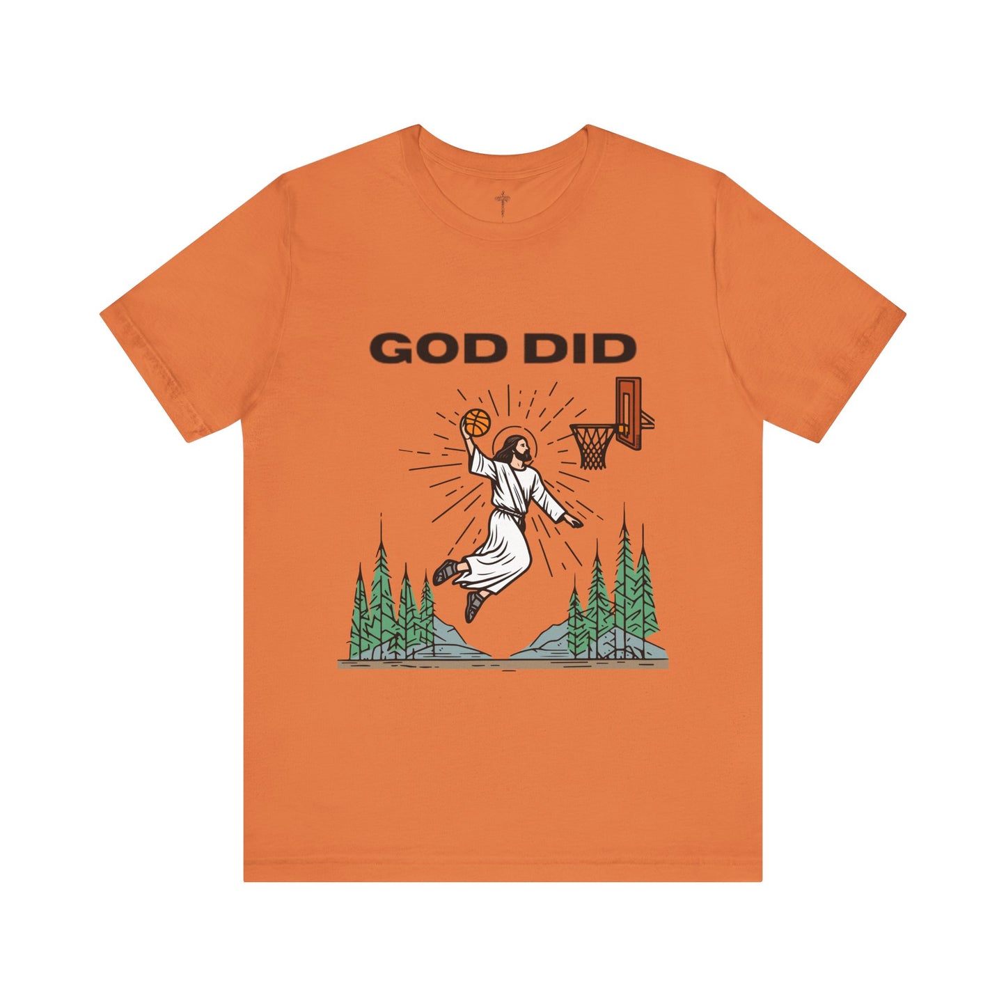 "God Did" Funny Basketball Tee