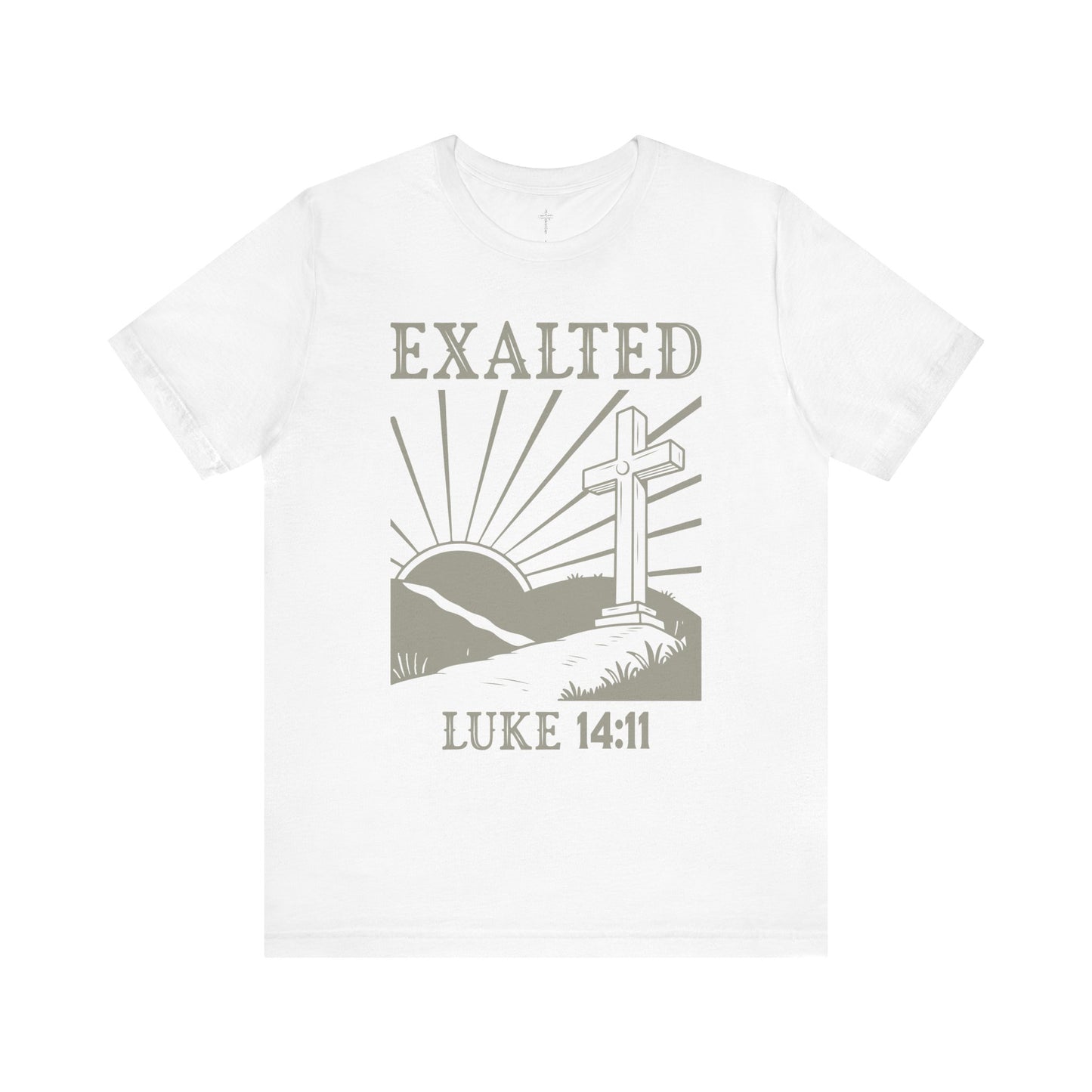 "Luke 14:11" Unisex Tee
