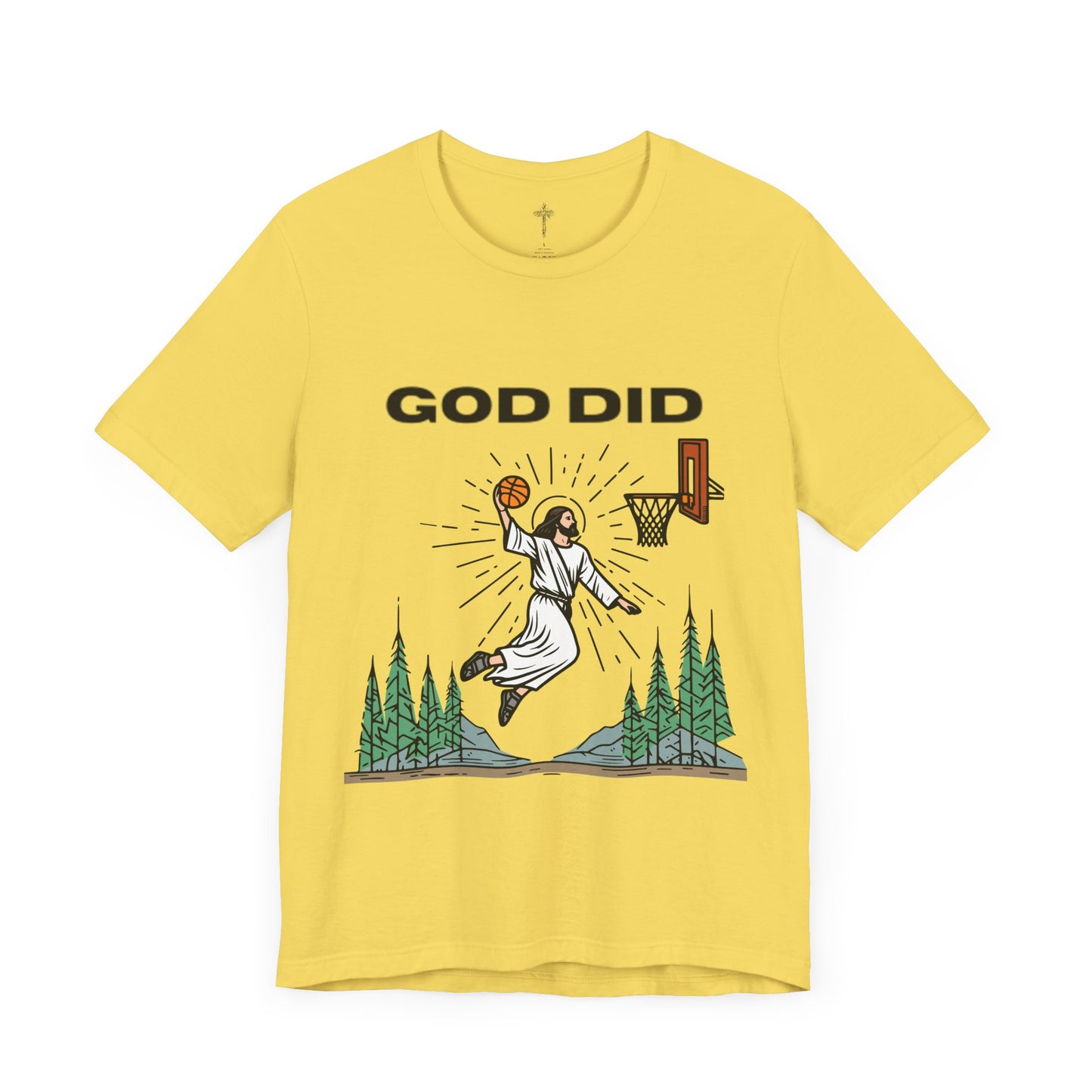 "God Did" Funny Basketball Tee