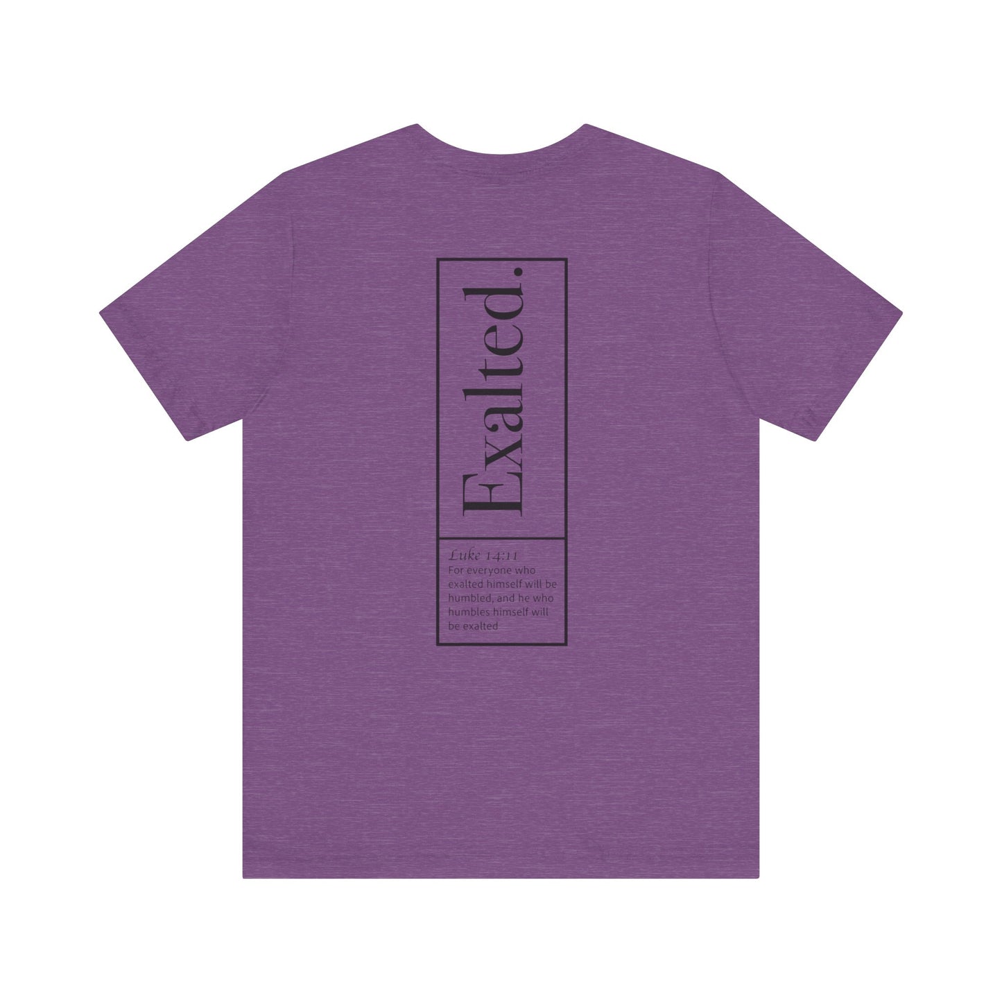 Exalted Unisex Colored Short Sleeve Tee