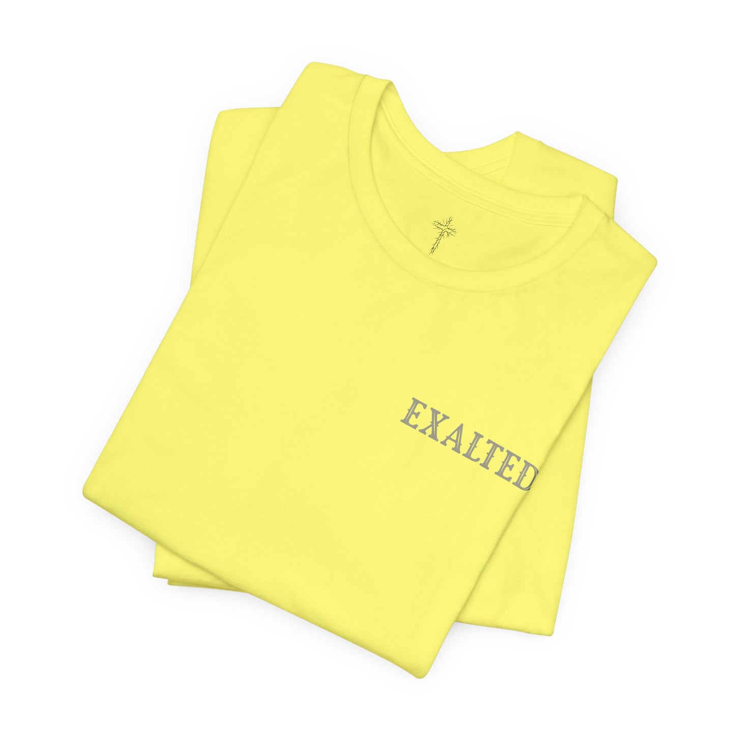 "Luke 14:11" Dual-Sided Unisex Tee
