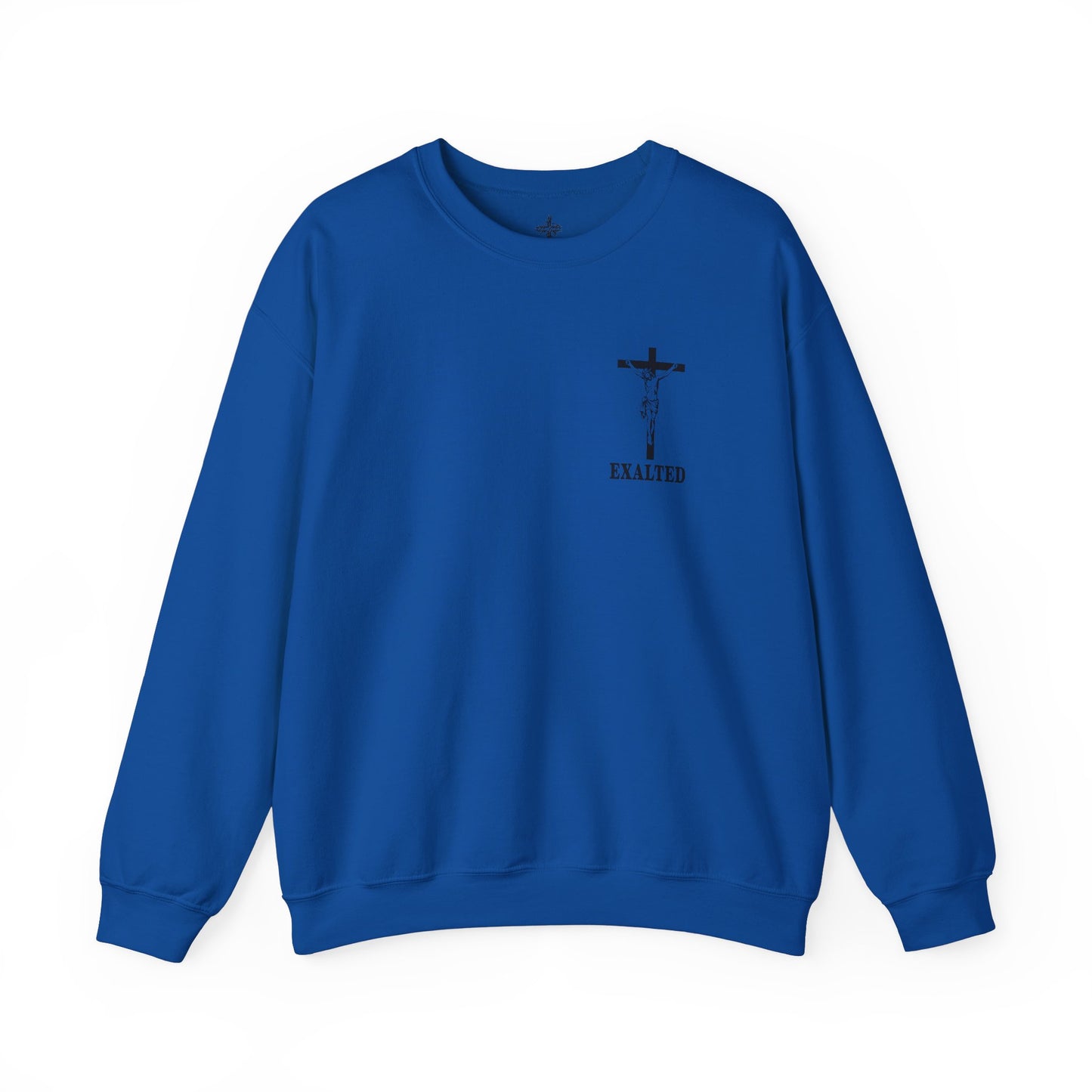 "Exalted In Jesus" Unisex Crewneck Sweatshirt