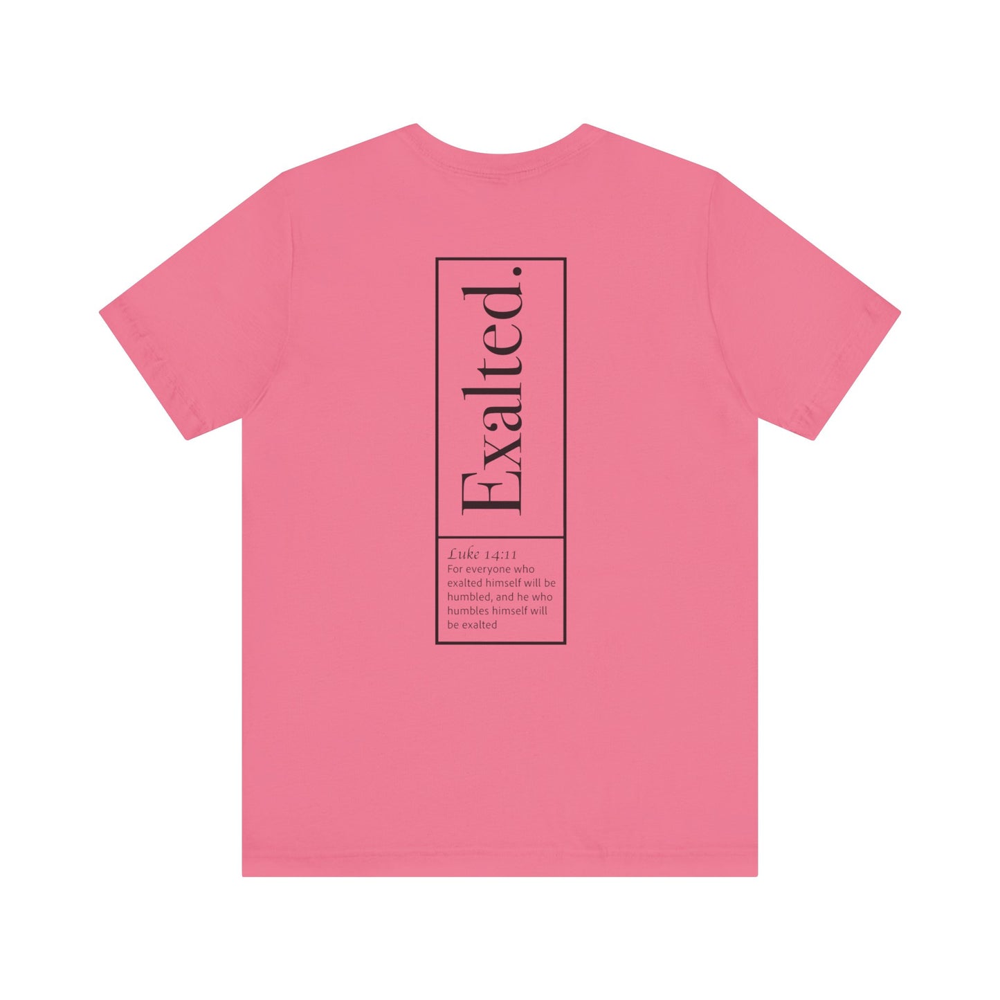 Exalted Unisex Colored Short Sleeve Tee