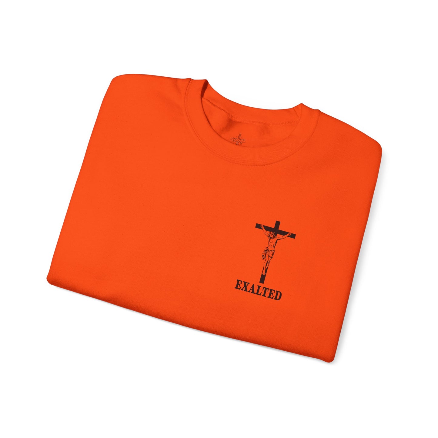 "Exalted In Jesus" Unisex Crewneck Sweatshirt