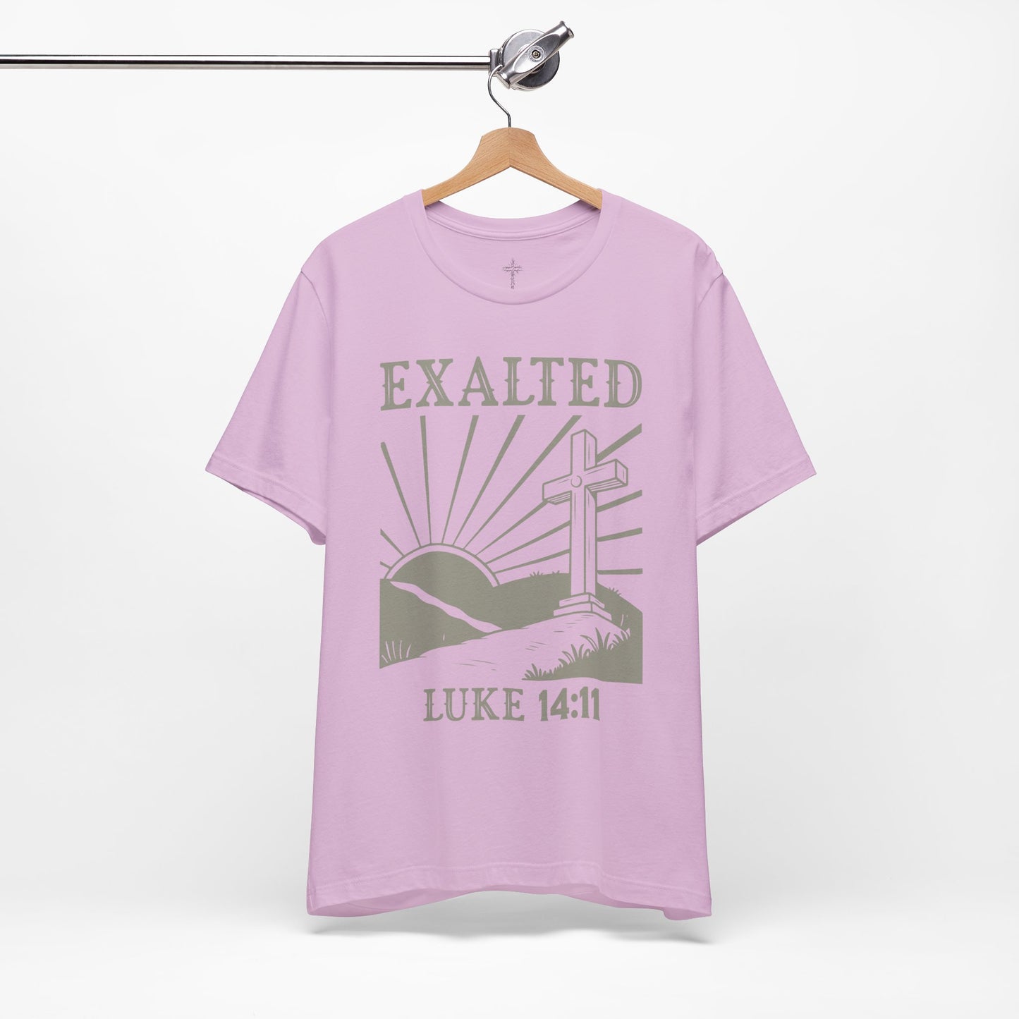 "Luke 14:11" Unisex Tee
