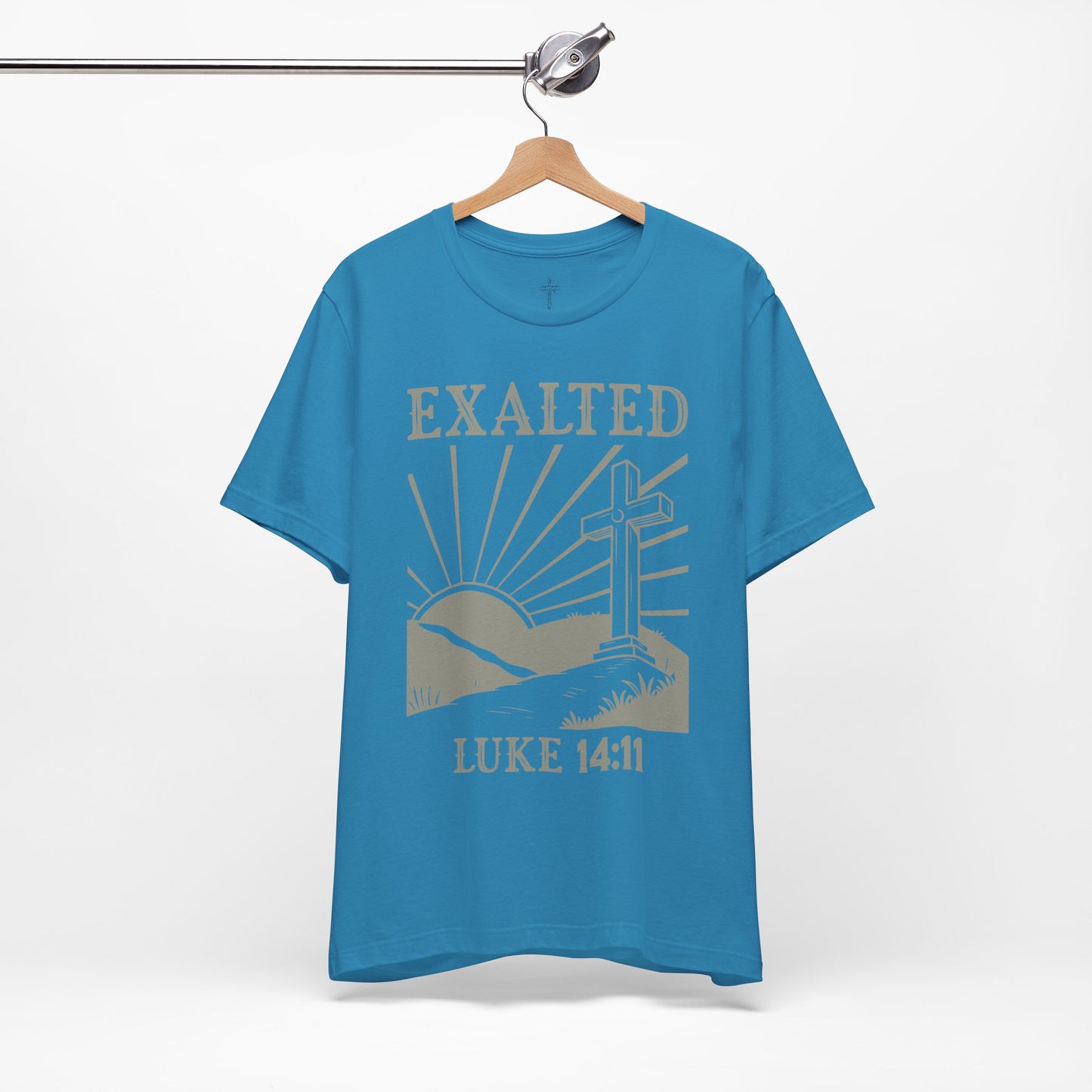 "Luke 14:11" Unisex Tee