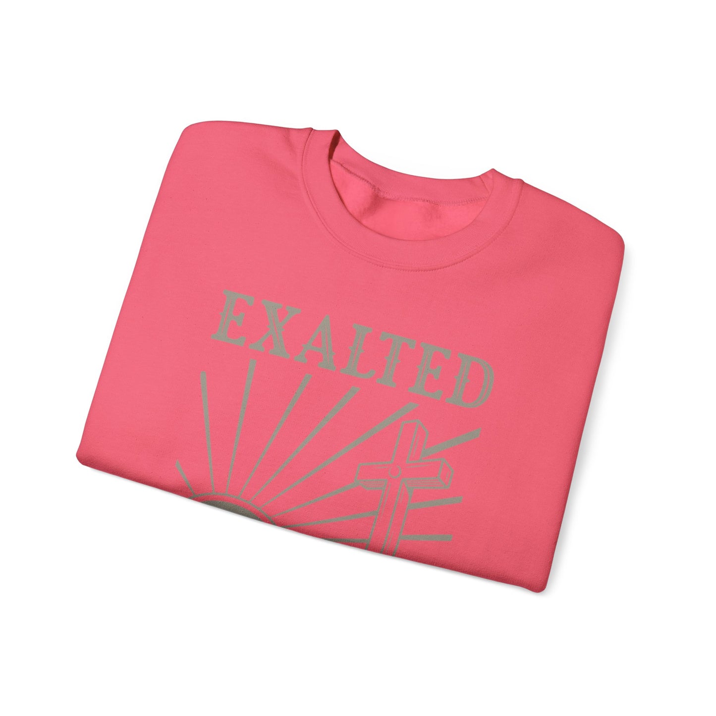 "Luke 14:11" Unisex Crewneck Sweatshirt