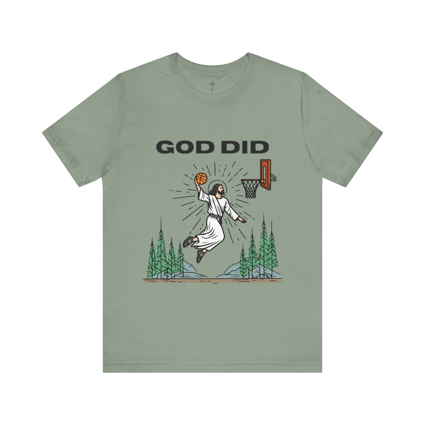 "God Did" Funny Basketball Tee
