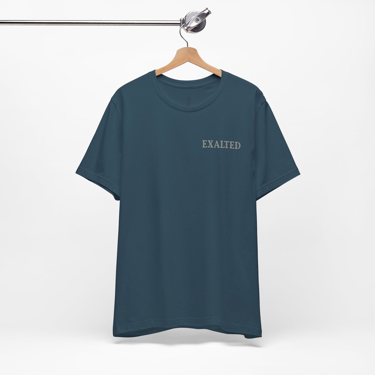 "Luke 14:11" Dual-Sided Unisex Tee